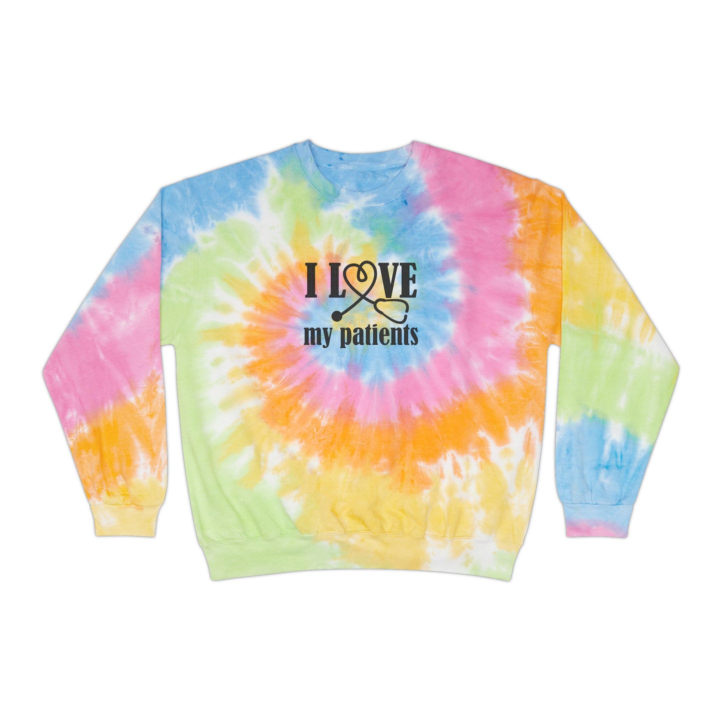 Unisex Tie-Dye Sweatshirt Adult Activewear