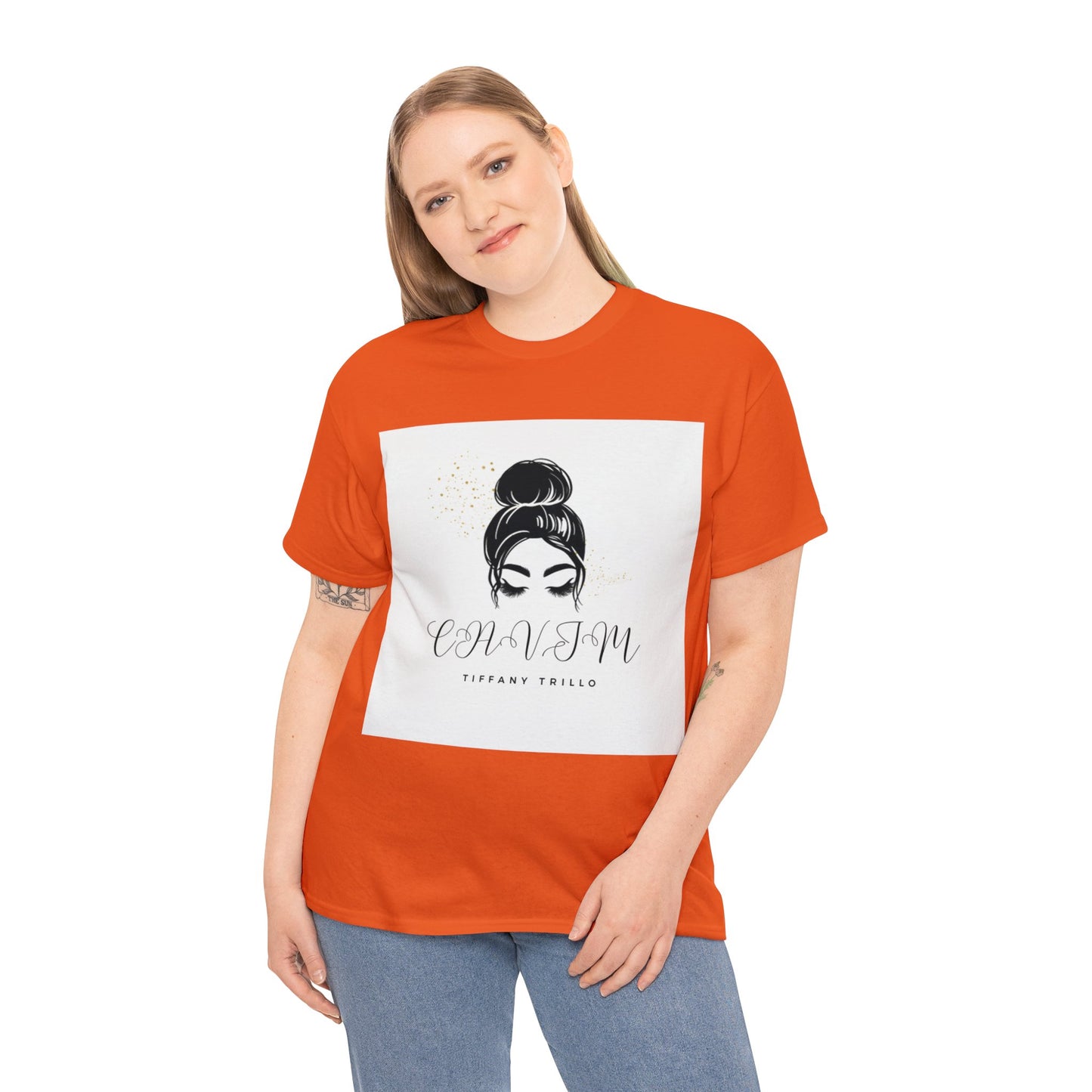 Unisex Heavy Cotton Tee Adult/Teen Activewear Shirt Comes In Many Colors