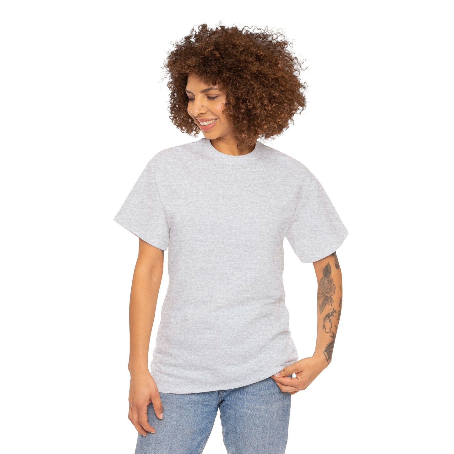 Unisex Heavy Cotton Tee Design Is On Back Adult/Teen Activewear Comes In Various Colors