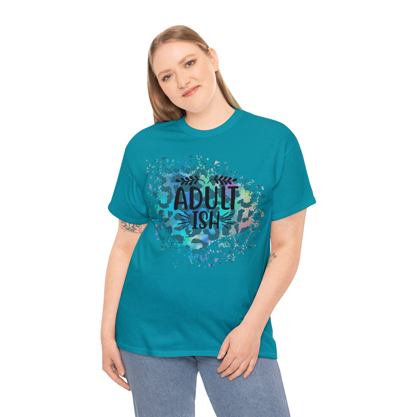 Unisex Heavy Cotton Tee  Adult/Teen Activewear Comes In Various Colors