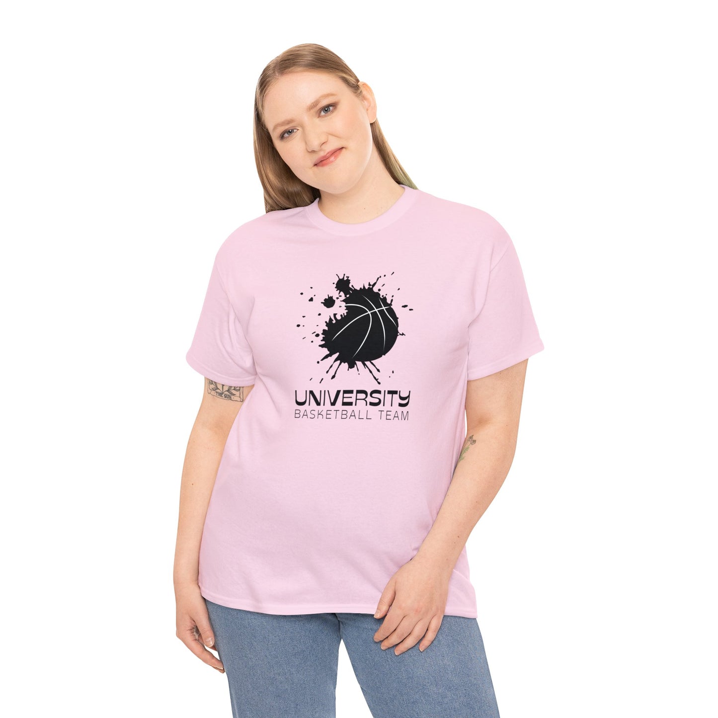 Unisex Heavy Cotton Tee Adult/Teen Activewear Shirt Comes In Many Colors