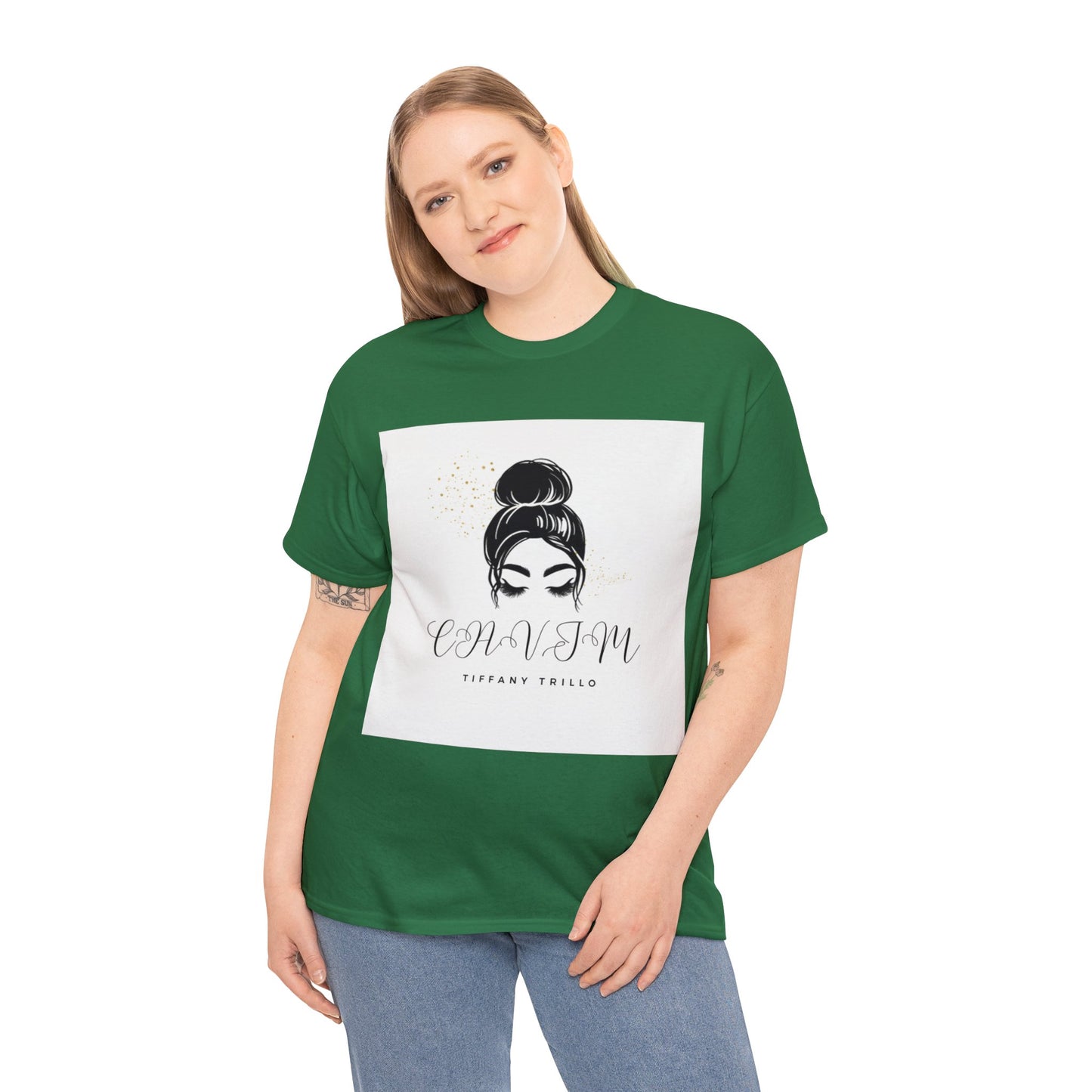 Unisex Heavy Cotton Tee Adult/Teen Activewear Shirt Comes In Many Colors