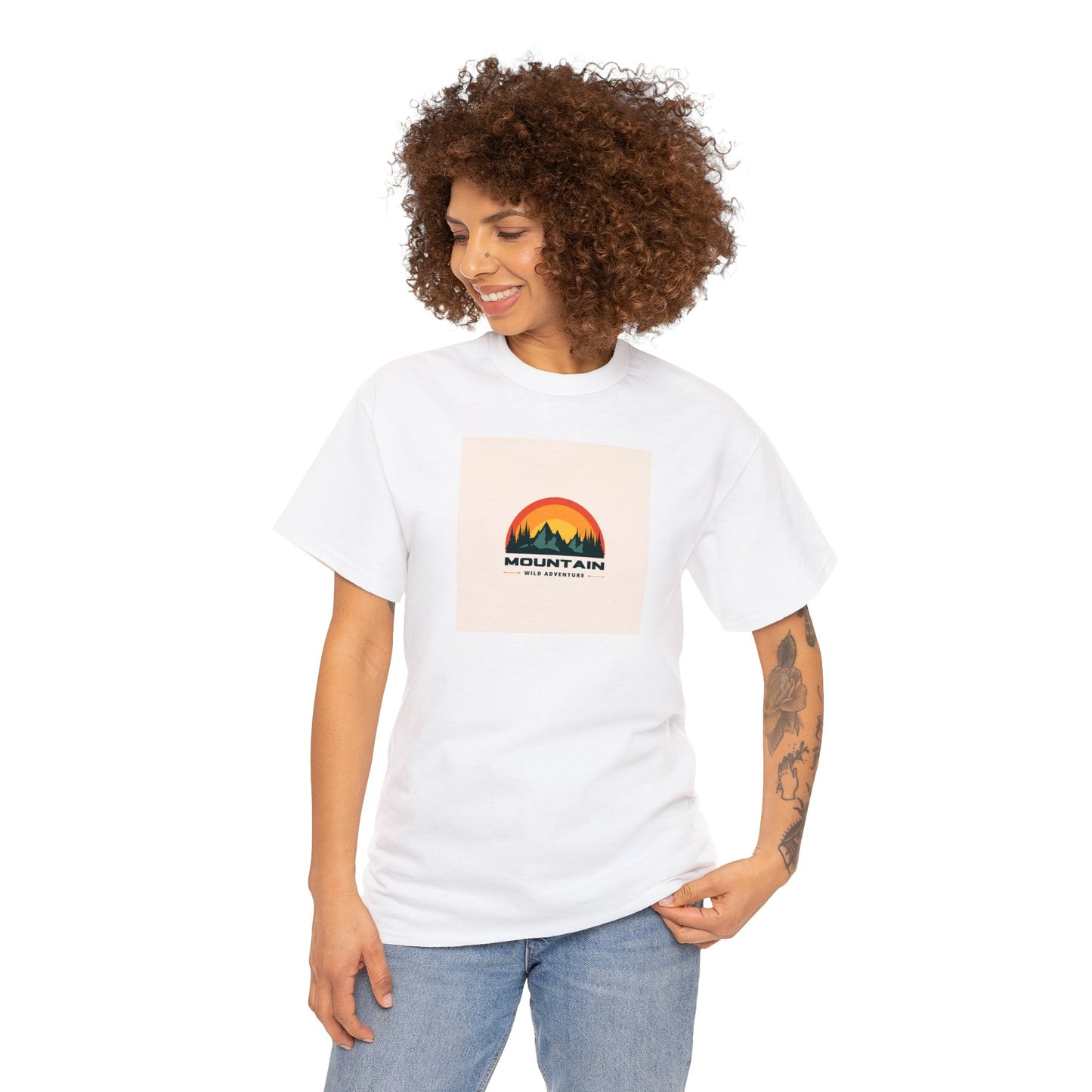 Unisex Heavy Cotton Tee Adult/Teen Activewear For That Outdoorsman