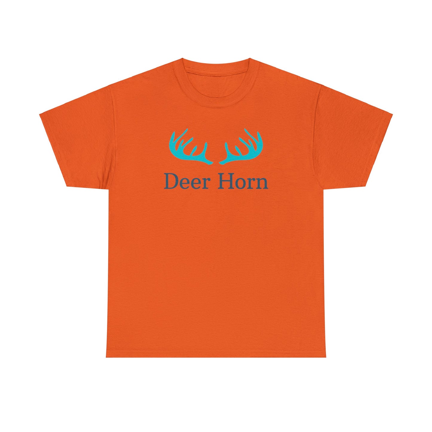 Unisex Heavy Cotton Tee Adult/Teen Activewear Deer Horn For The Avid Hunter Hunter Lover Shirt Comes In Many Colors