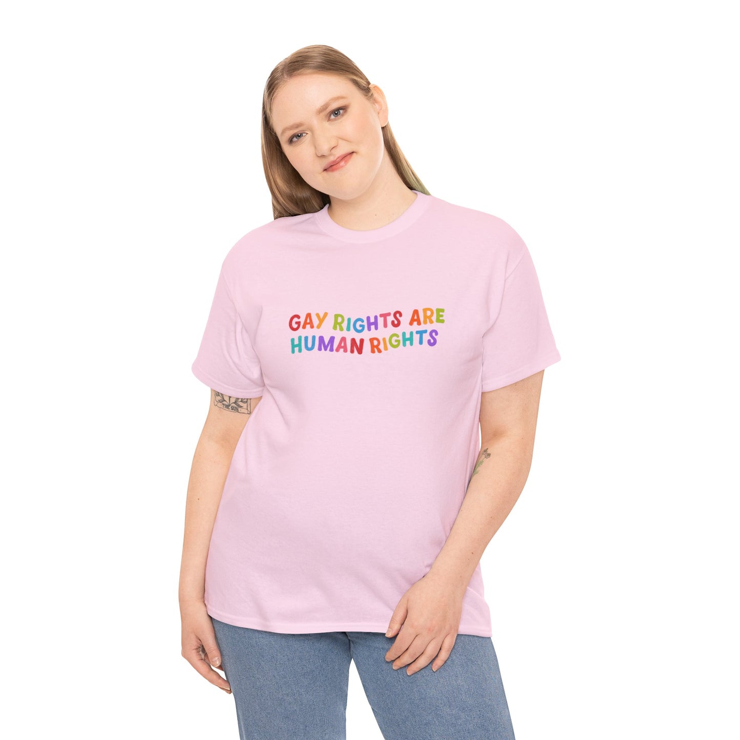 Unisex Heavy Cotton Tee Adult/Teen Activewear Comes In Many Colors