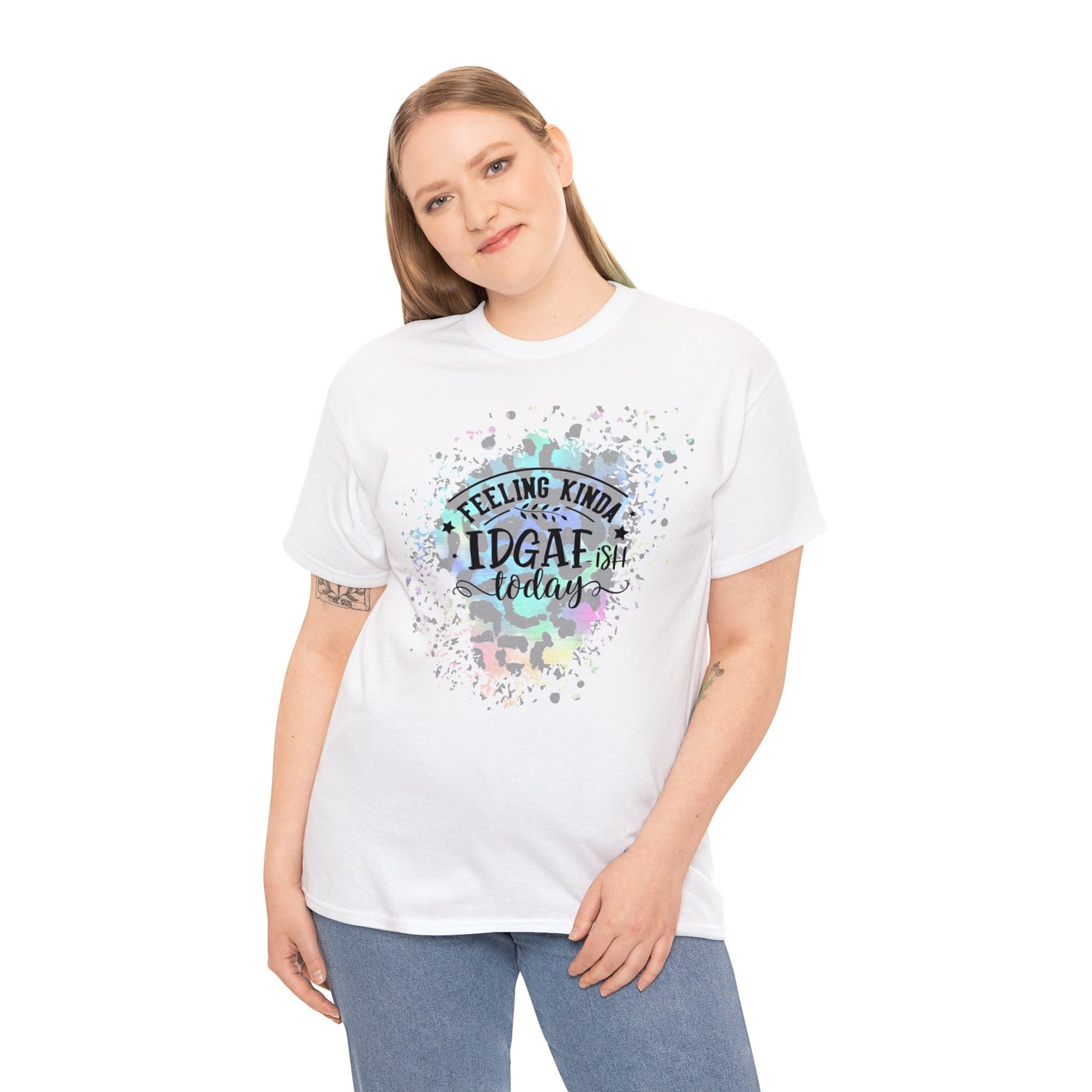 Unisex Heavy Cotton Tee Adult/Teen Activewear Comes In Various Colors