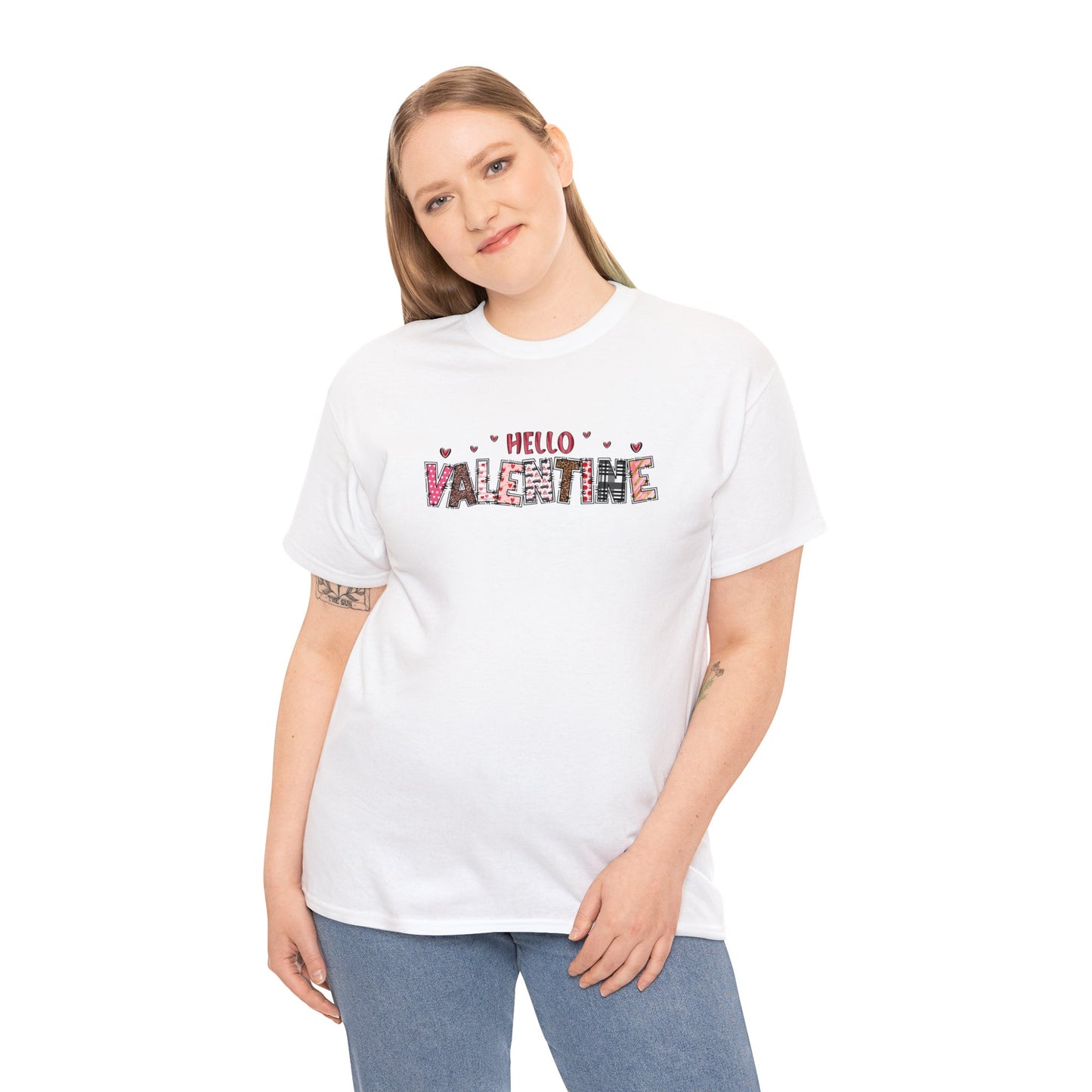 Unisex Heavy Cotton Tee Adult/Teen Activewear Valentines Day