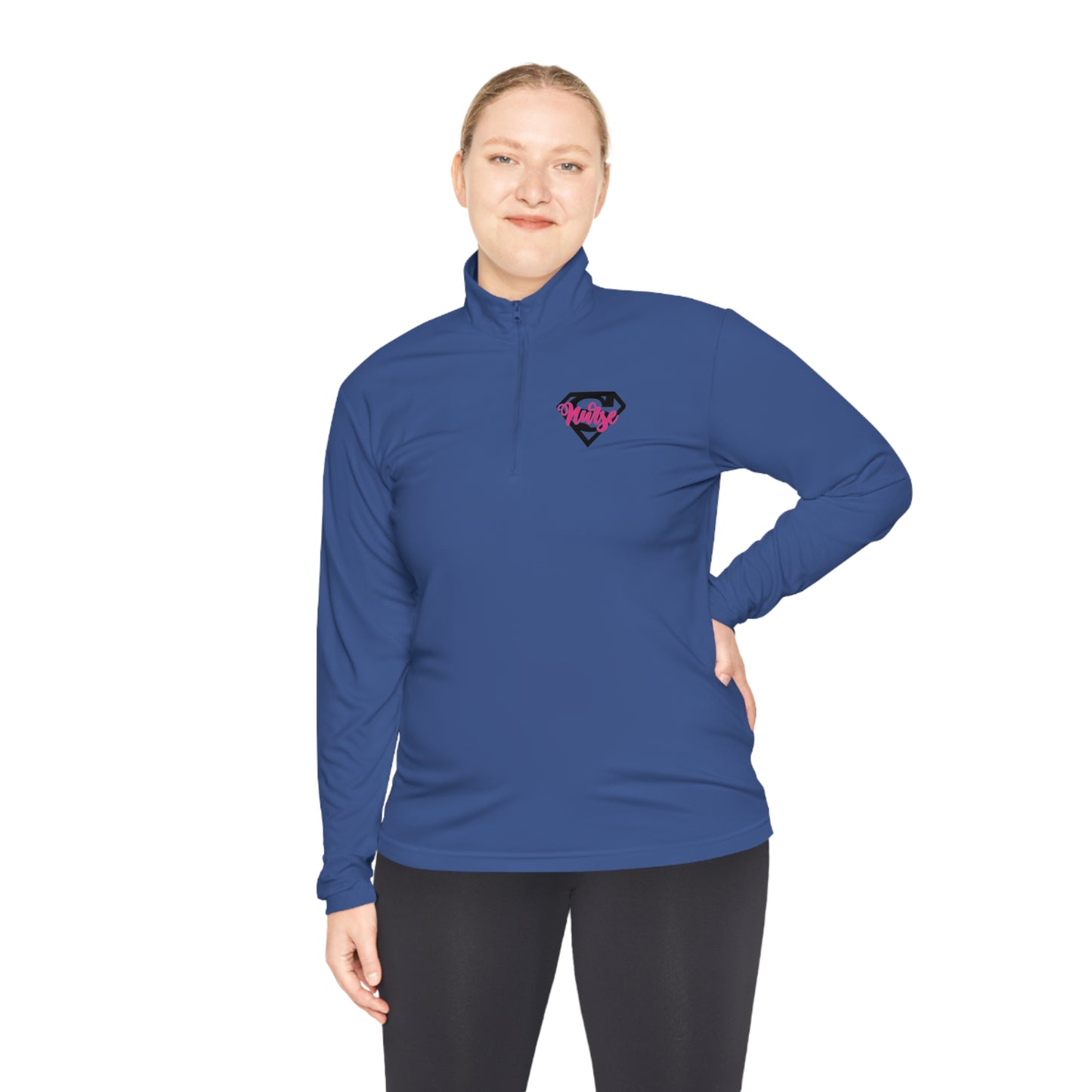 Unisex Quarter-Zip Pullover Adult Activewear Comes In Various Colors