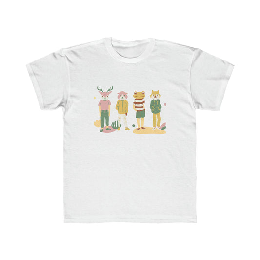 Kids Regular Fit Tee Activewear Comes In Various Colors