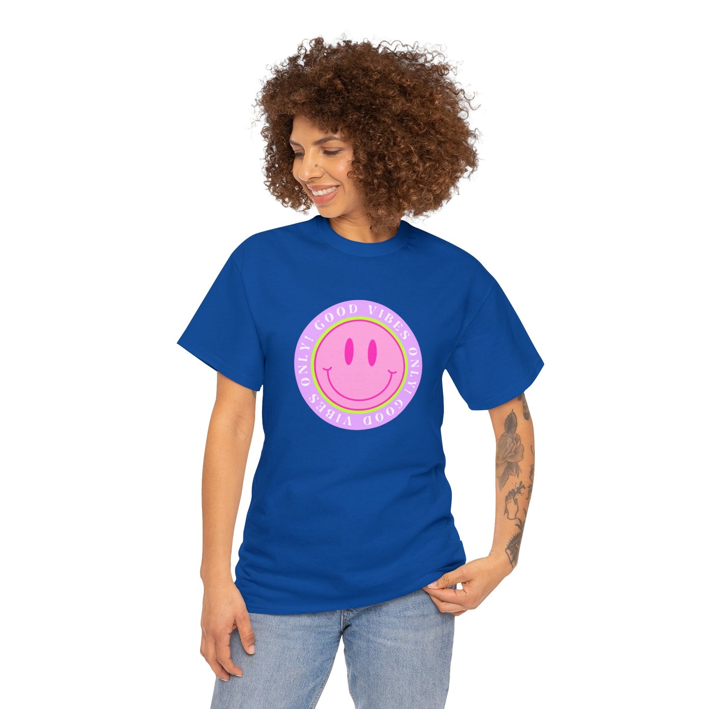 Unisex Heavy Cotton Tee Adult/Teen/Kids Comes In Many Colors Great Quality Cheap Prices Activewear