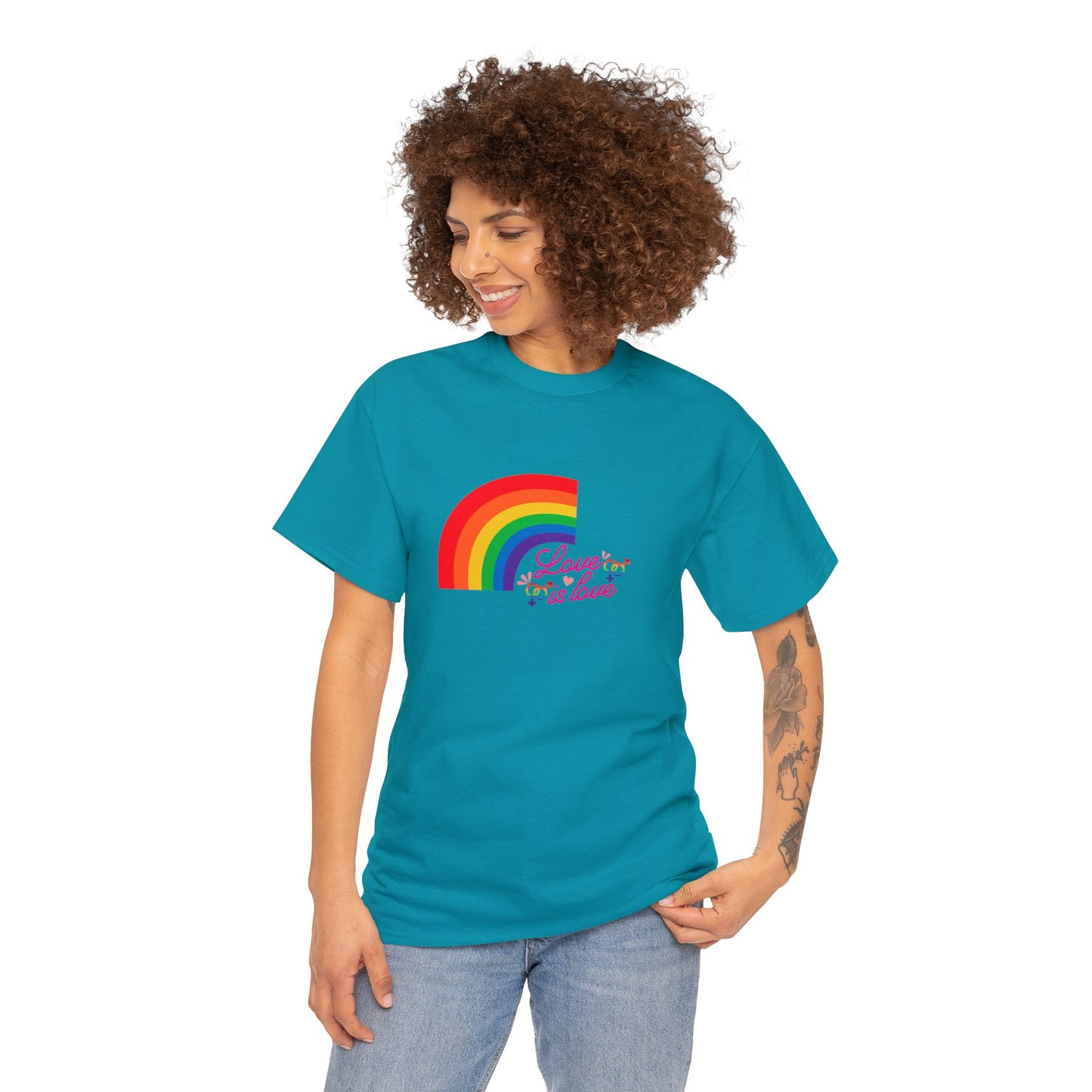 Unisex Heavy Cotton Tee  Adult/Teen Activewear Comes In Various Colors