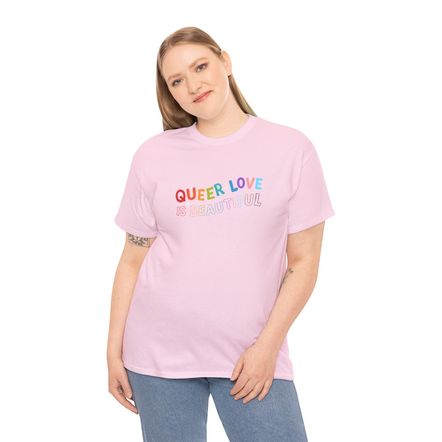 Unisex Heavy Cotton Tee Adult/Teen Activewear Comes In Many Colors