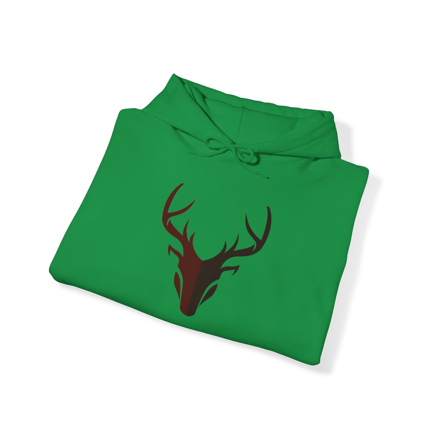 Unisex Heavy Blend™ Hooded Sweatshirt Adult Activewear Deer Head