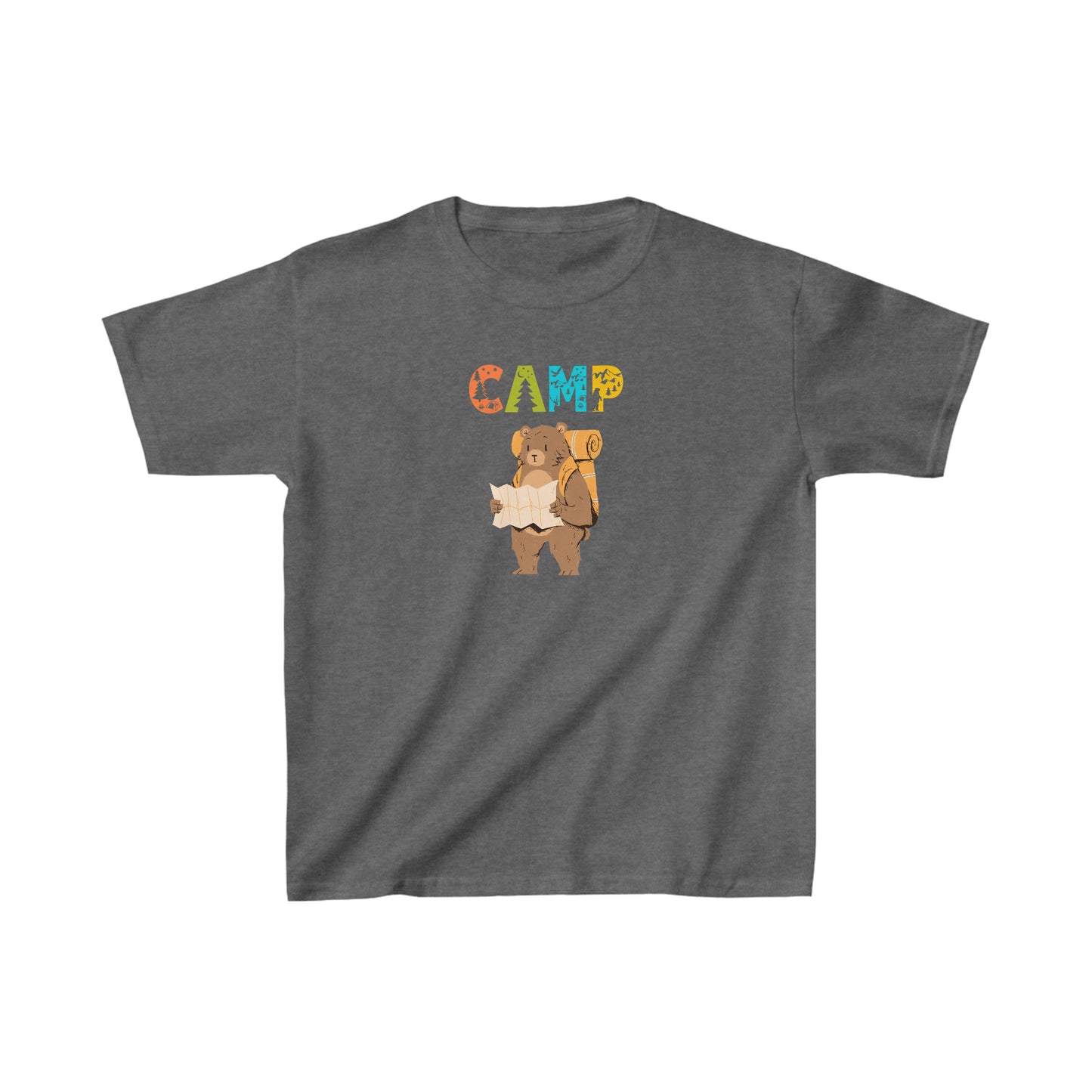 Kids Heavy Cotton™ Tee Unisex Activewear Under 12$ Comes In Many Colors Great For Camping And Summer