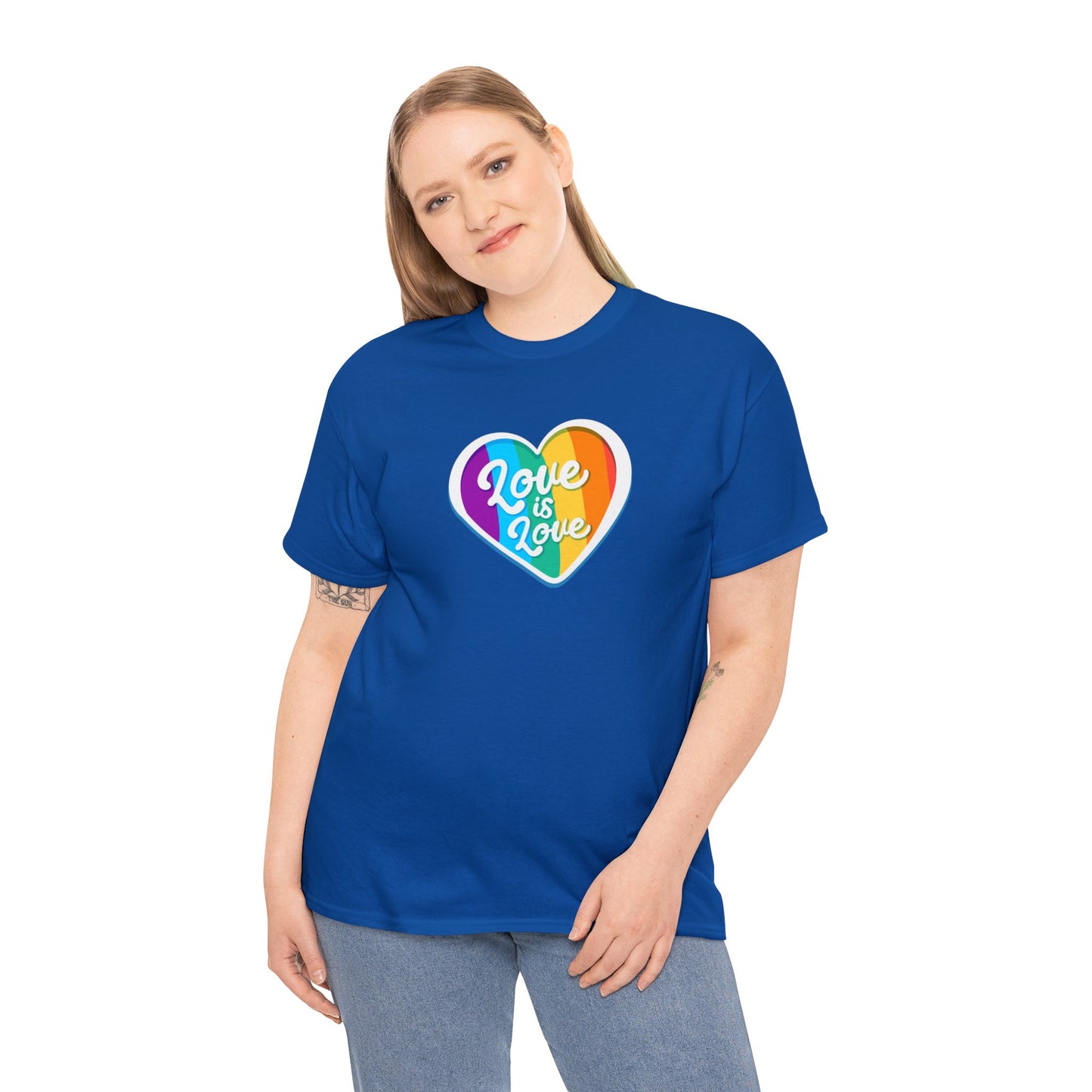 Unisex Heavy Cotton Tee Adult/Teen Activewear Comes In Many Colors