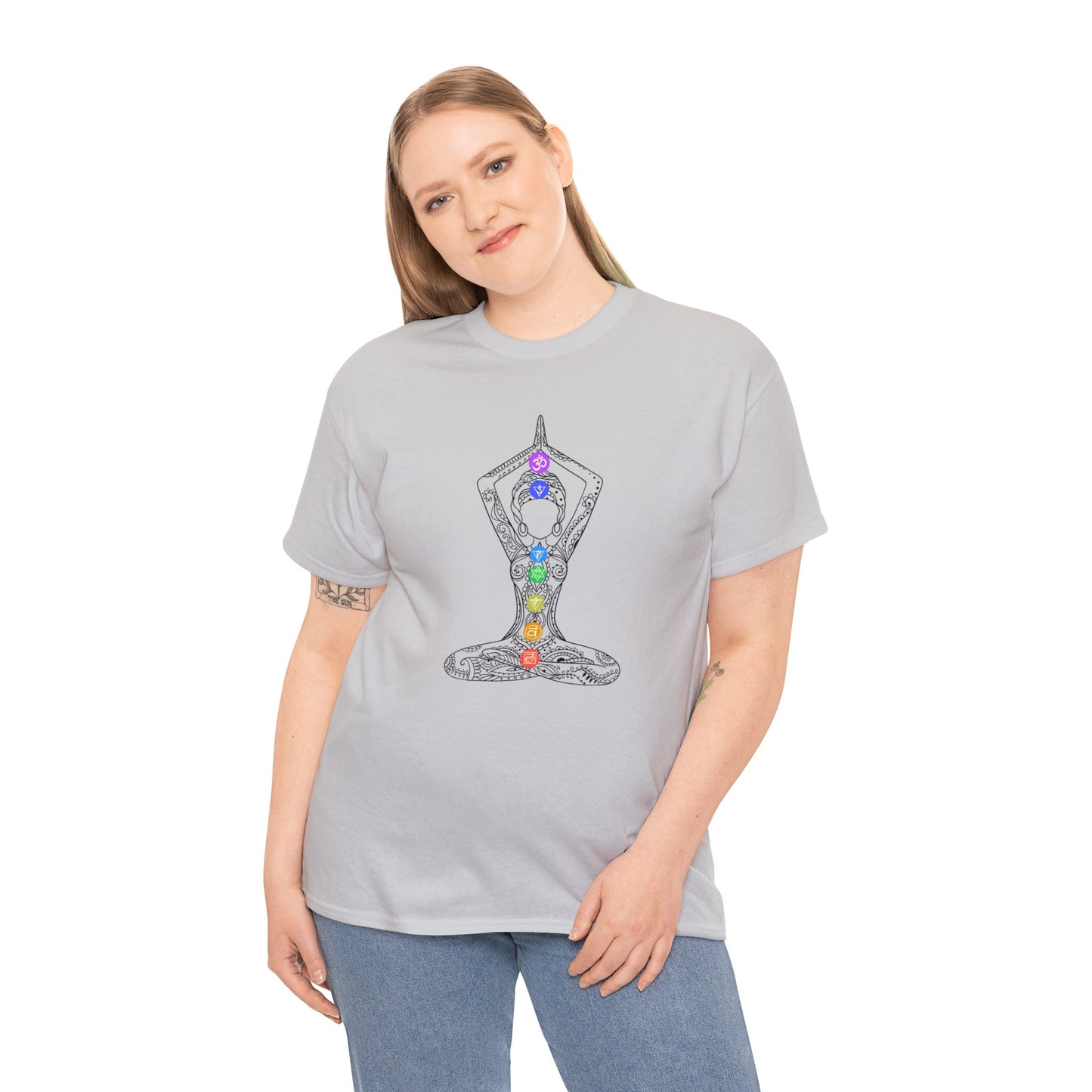 Unisex Heavy Cotton Tee Adult/Teen Activewear Shirt Comes In Many Colors