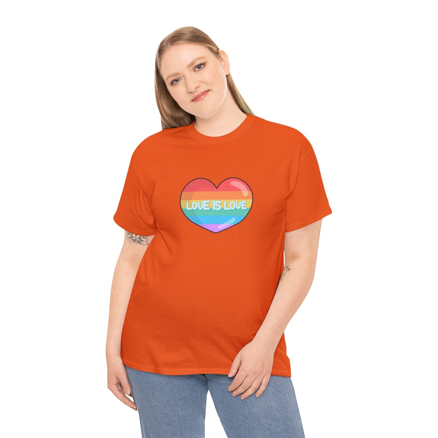 Unisex Heavy Cotton Tee Adult/Teen Activewear Comes In Many Colors