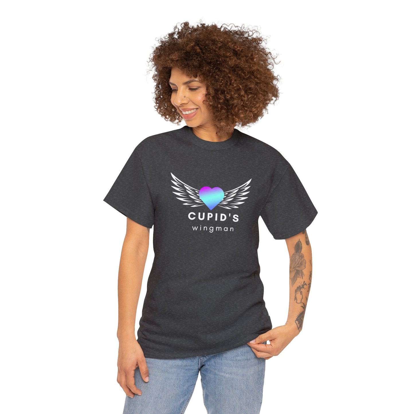 Unisex Heavy Cotton Tee Adult/Teen Activewear Comes In Various Colors