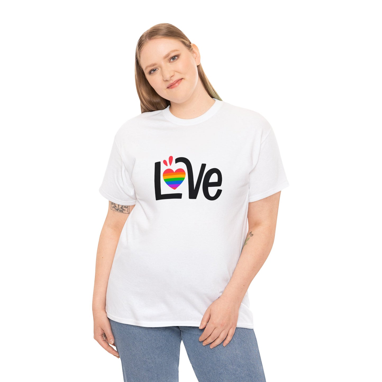 Unisex Heavy Cotton Tee Adult/Teen Activewear Comes In Two Colors