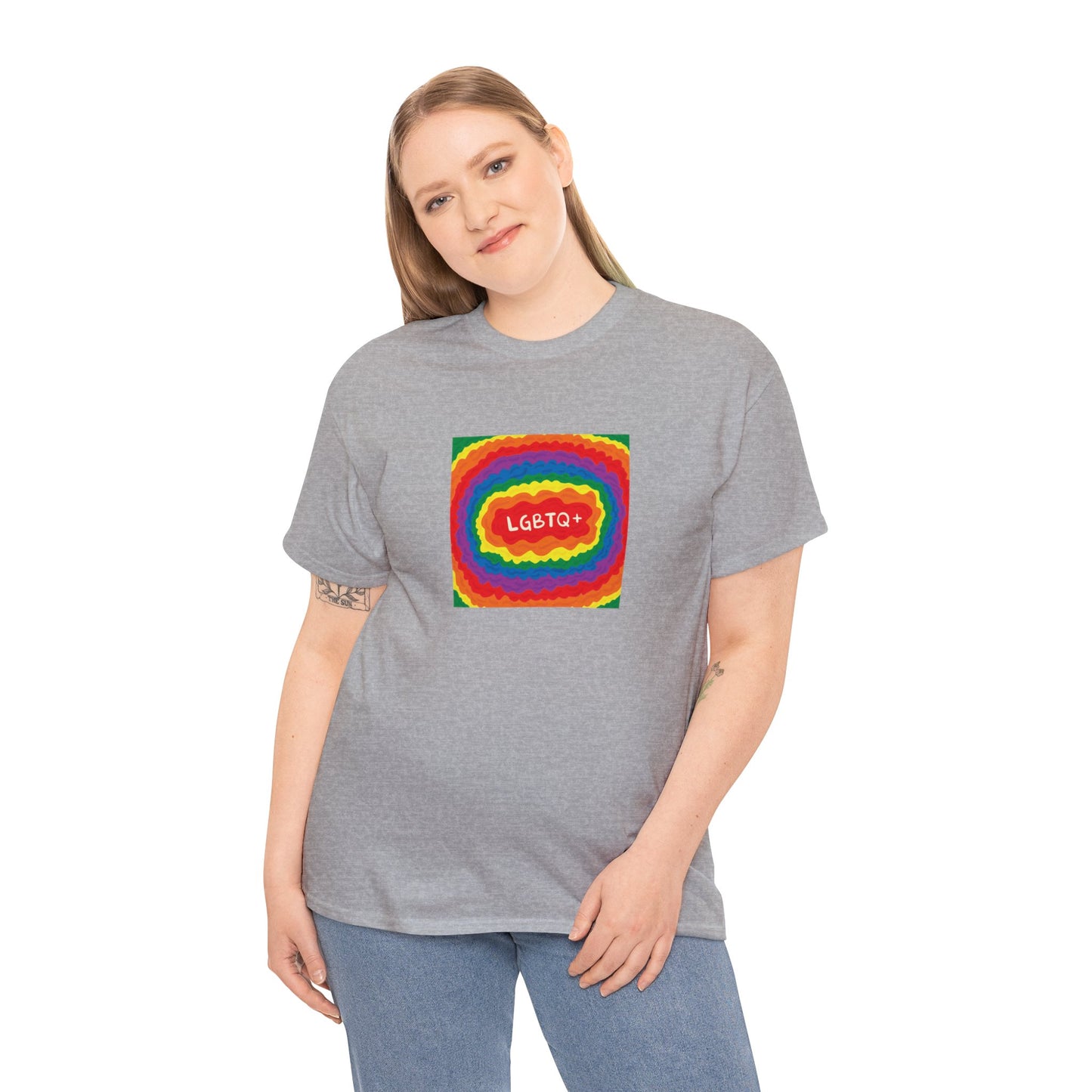 Unisex Heavy Cotton Tee Adult/Teen Activewear Comes In Many Colors