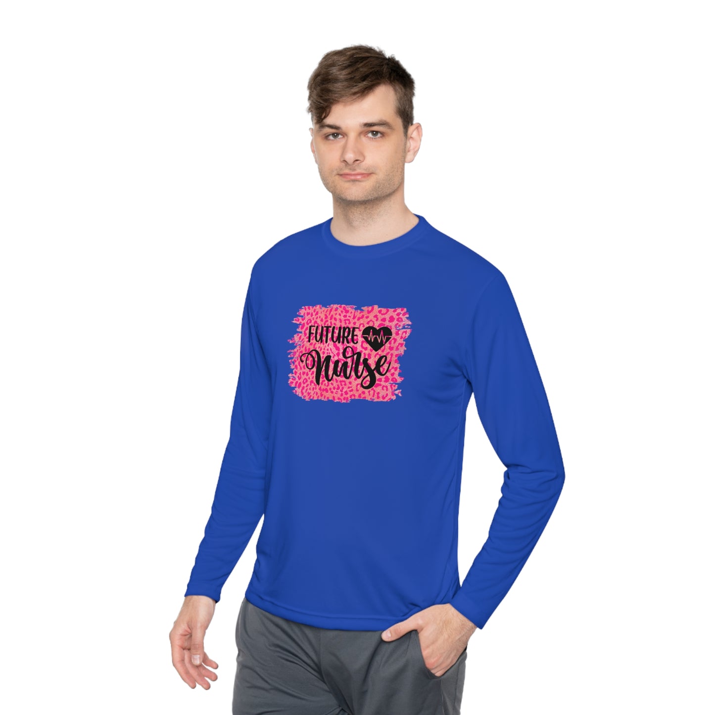 Unisex Lightweight Long Sleeve Tee Adult Activewear