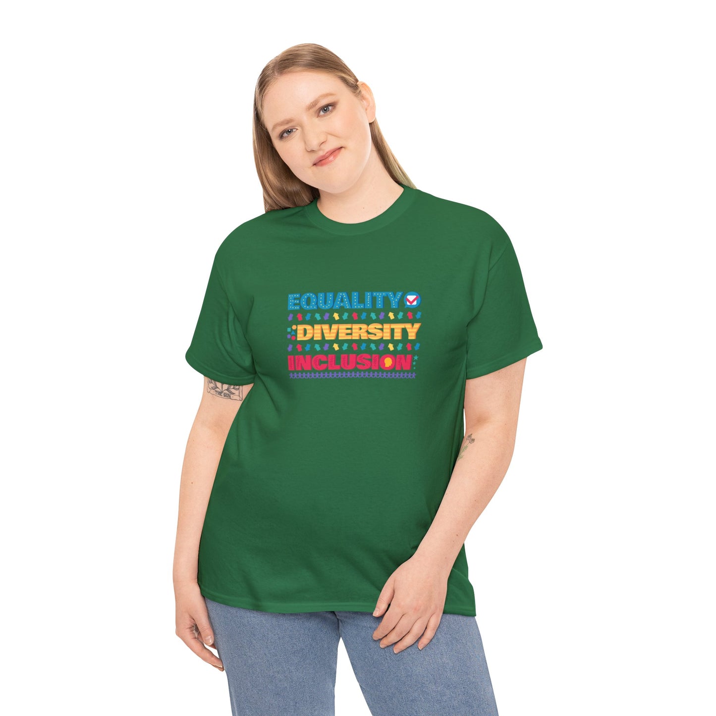 Unisex Heavy Cotton Tee Adult/Teen Activewear Comes In Many Colors