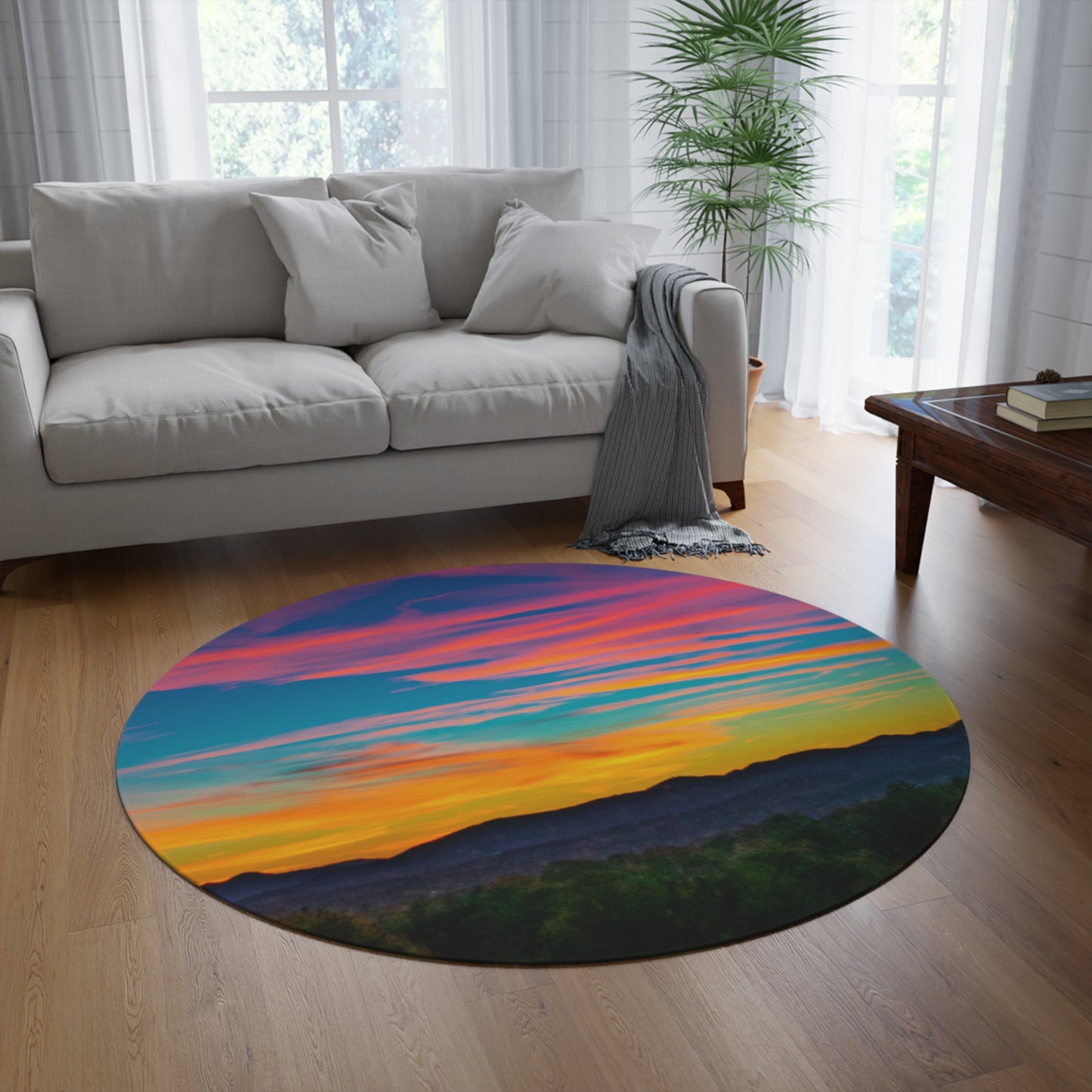 Round Rug Has Matching Products Sold Separate, If you want a Matching Products That Youd Like Me to Make in a Certain Print That's Not Listed Call or if you'd like to Choose Your Own Print No Charge No Problem