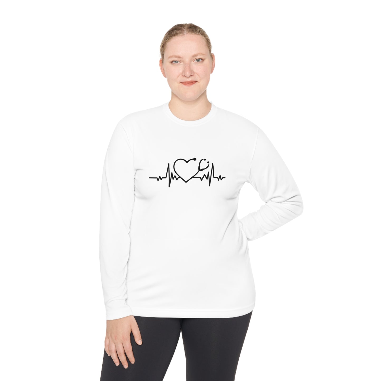 Unisex Lightweight Long Sleeve Tee Adult Activewear