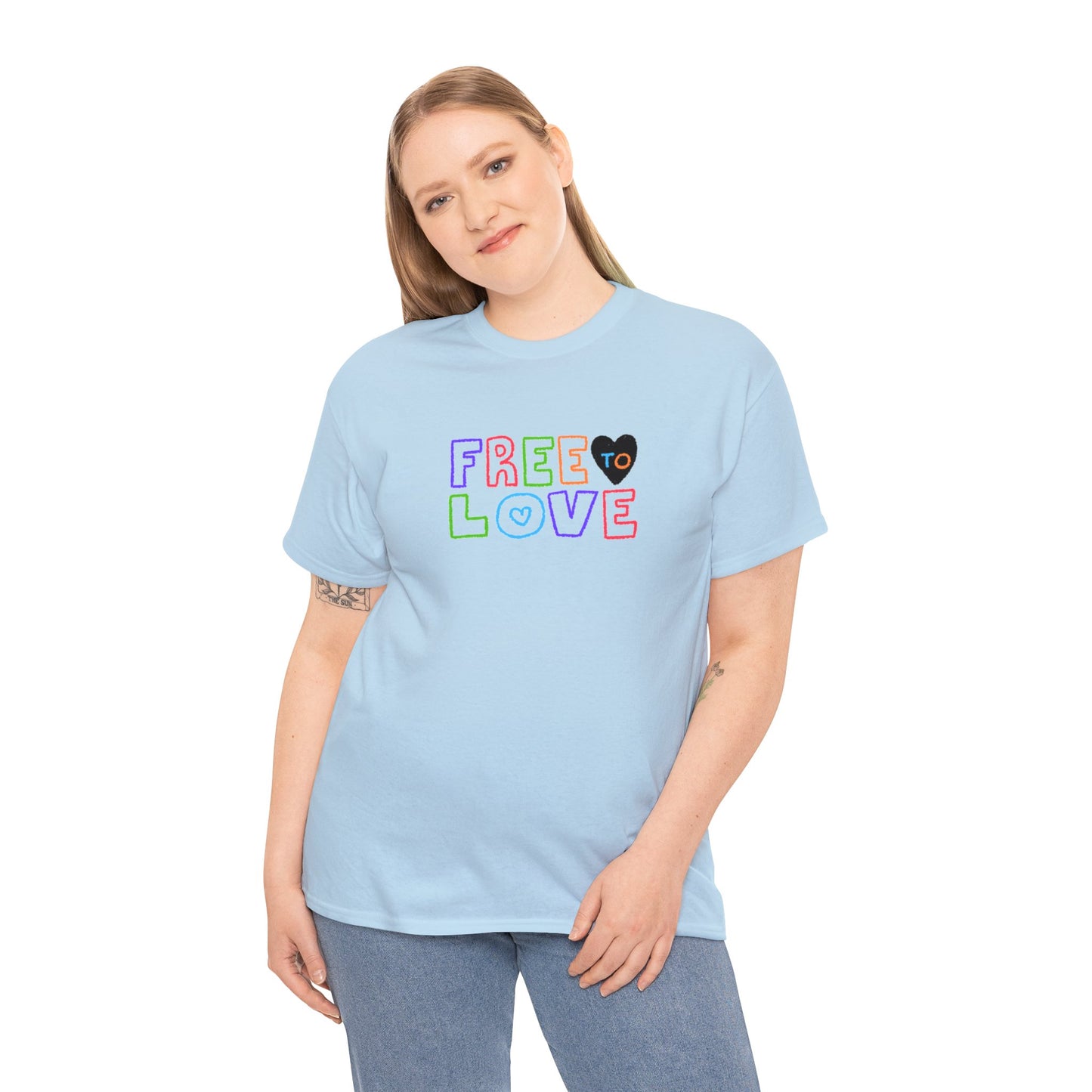 Unisex Heavy Cotton Tee Adult/Teen Activewear Comes In Many Colors