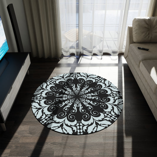 Round Rug Are Available To Be Made To Match Any Product Including Pillow Shams, Curtains, Rugs, Clocks, and More Please Call 1-603-377-1833 Can Be Done In 24 Hours