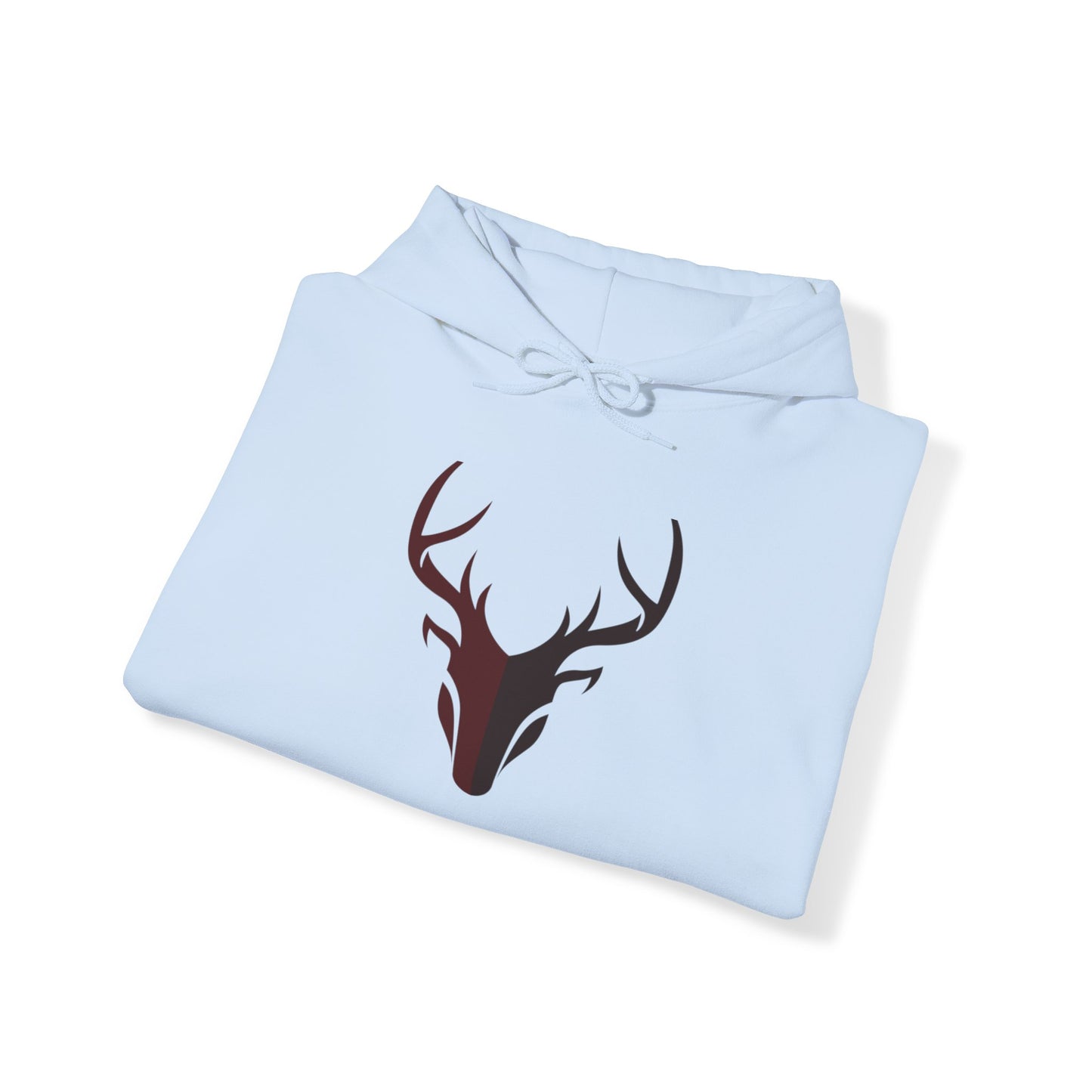 Unisex Heavy Blend™ Hooded Sweatshirt Adult Activewear Deer Head