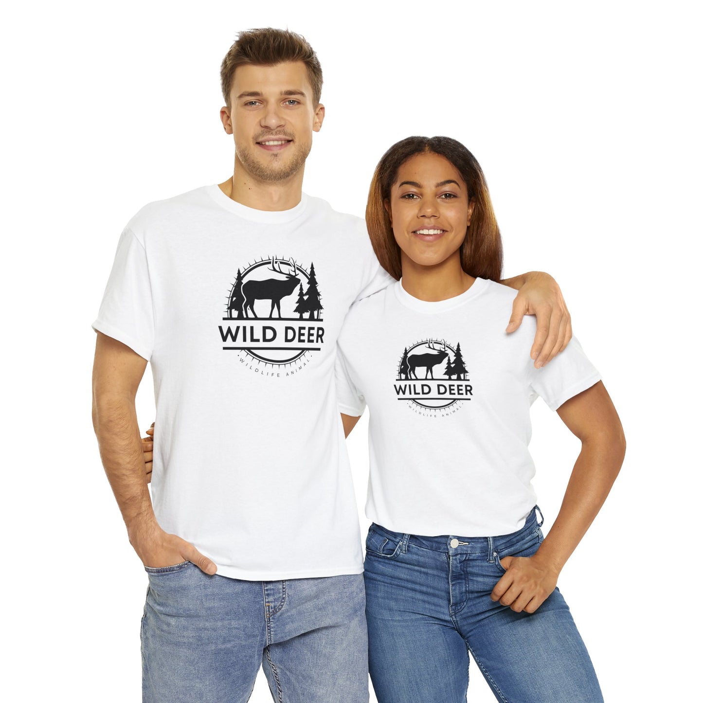 Unisex Heavy Cotton Tee Adult/Teen Wildlife Lover Activewear Shirt Comes In Many Colors