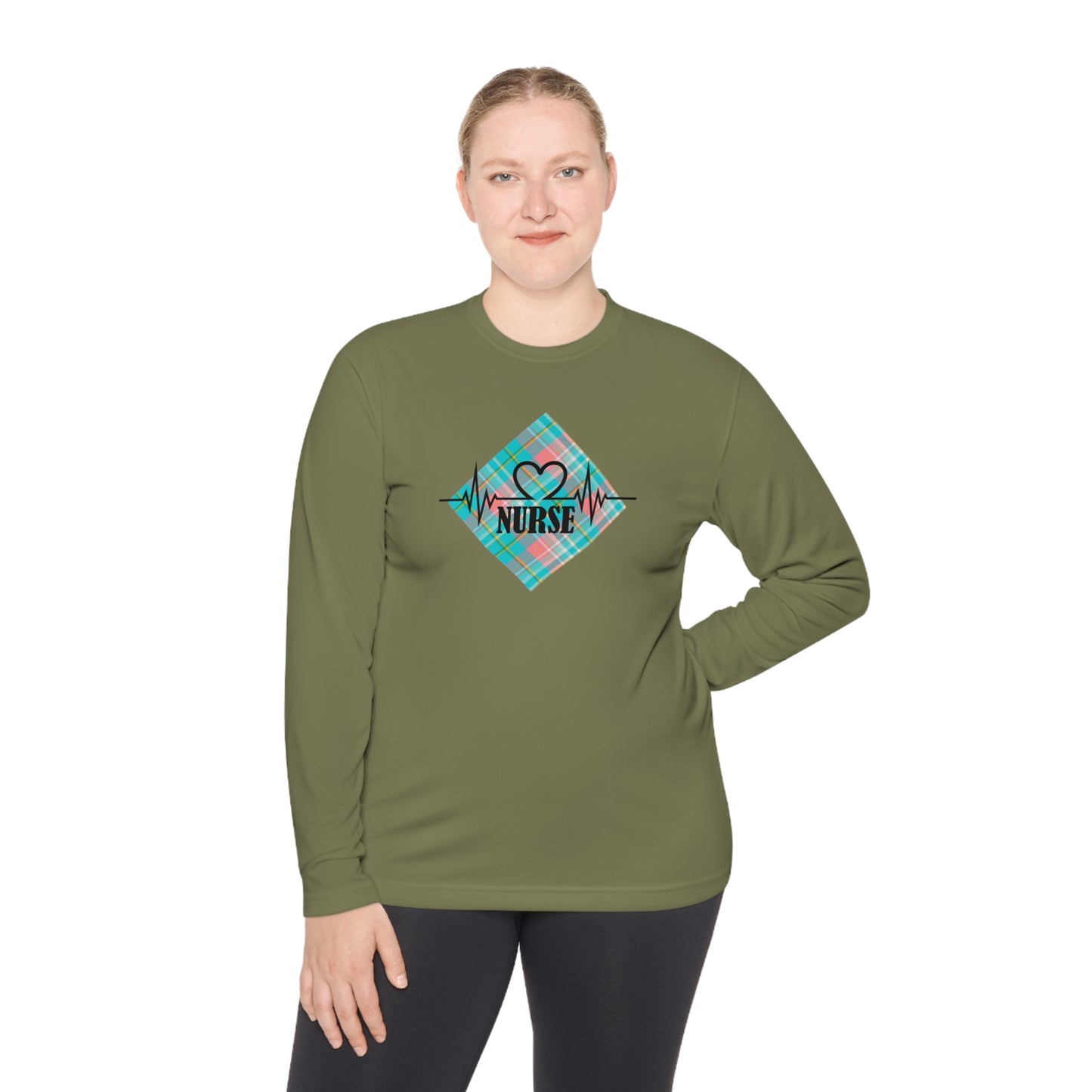 Unisex Lightweight Long Sleeve Tee Adult Activewear Comes In Various Colors