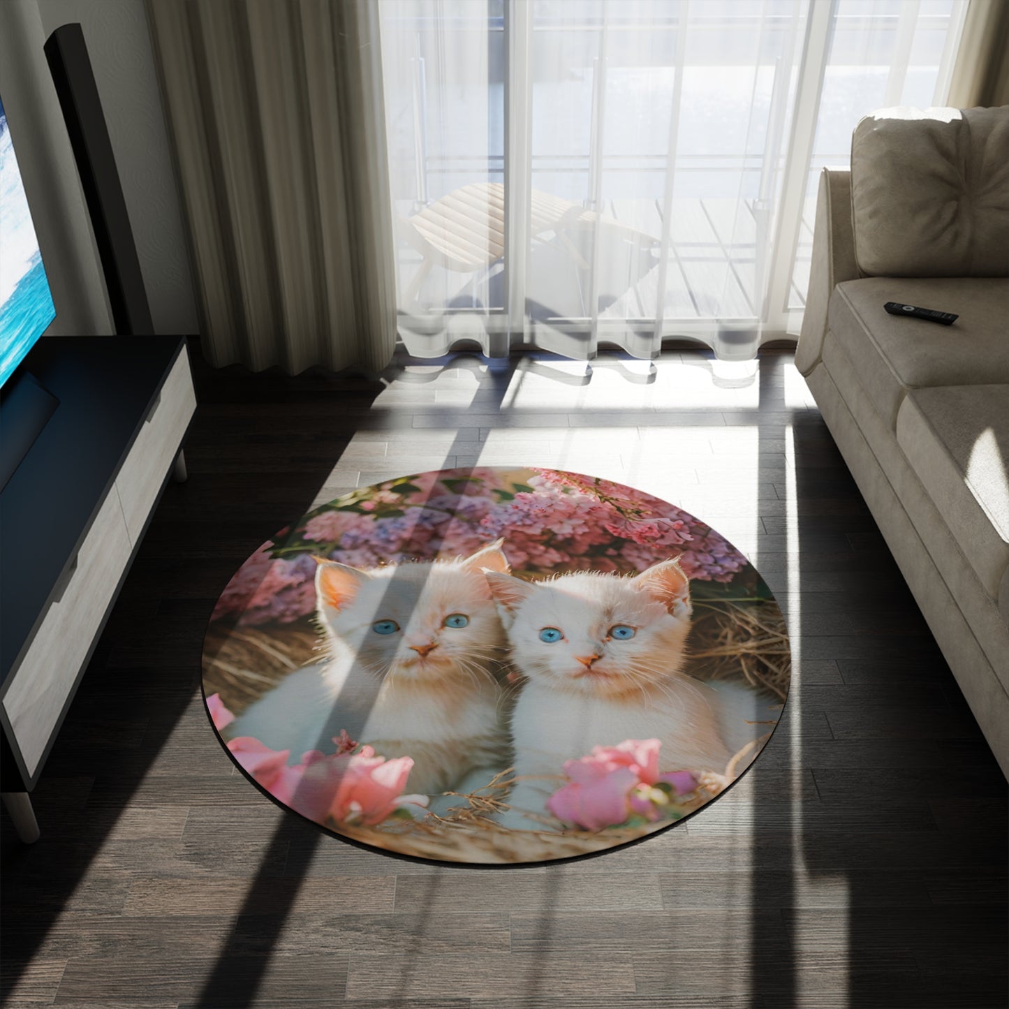 Round Rug Has Matching Products Sold Separate, If you want a Matching Products That Youd Like Me to Make in a Certain Print That's Not Listed Call or if you'd like to Choose Your Own Print No Charge No Problem