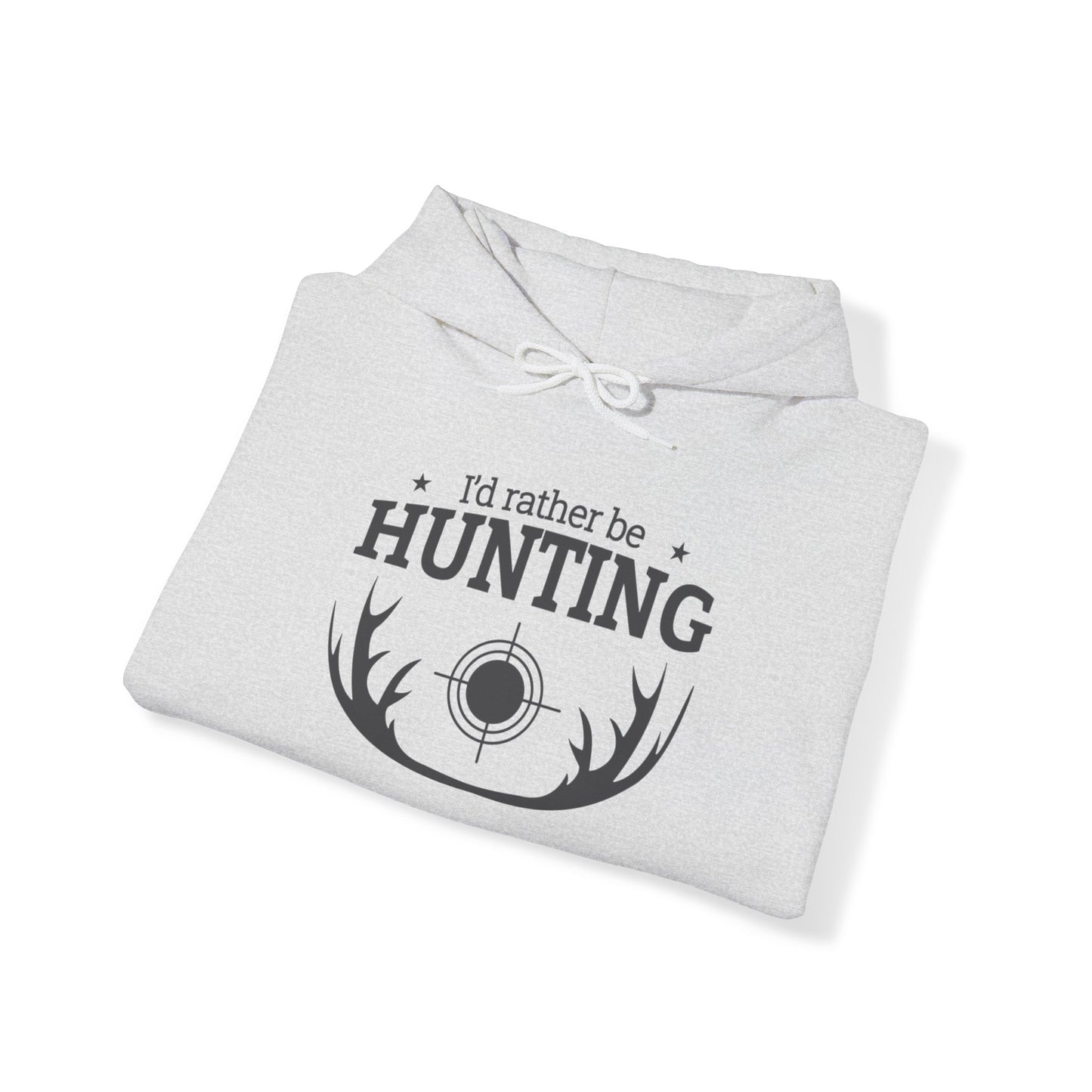 Unisex Heavy Blend™ Hooded Sweatshirt Adult Activewear I'd Rather Be Hunting