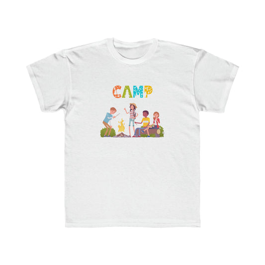 Kids Regular Fit Tee Unisex Activewear Under 12$ Comes In Many Colors Great For Camping And Summer
