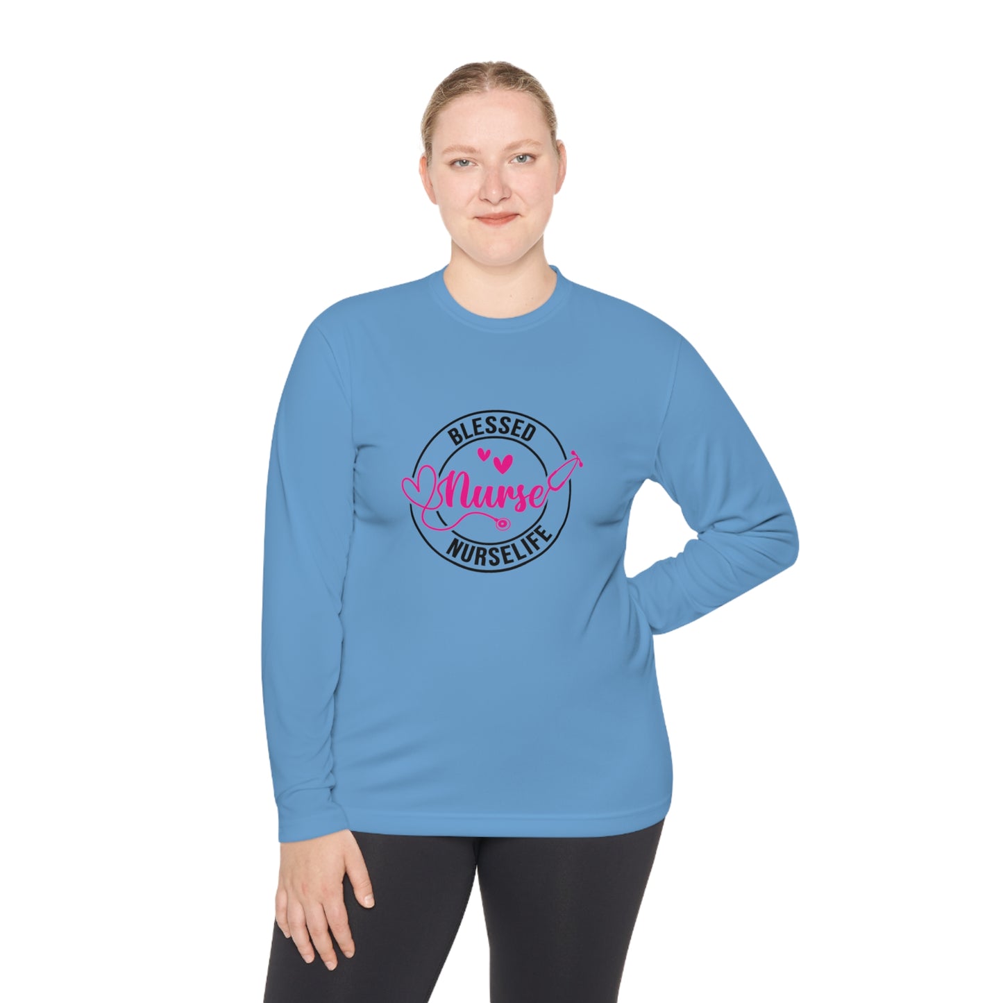 Unisex Lightweight Long Sleeve Tee Adult Activewear