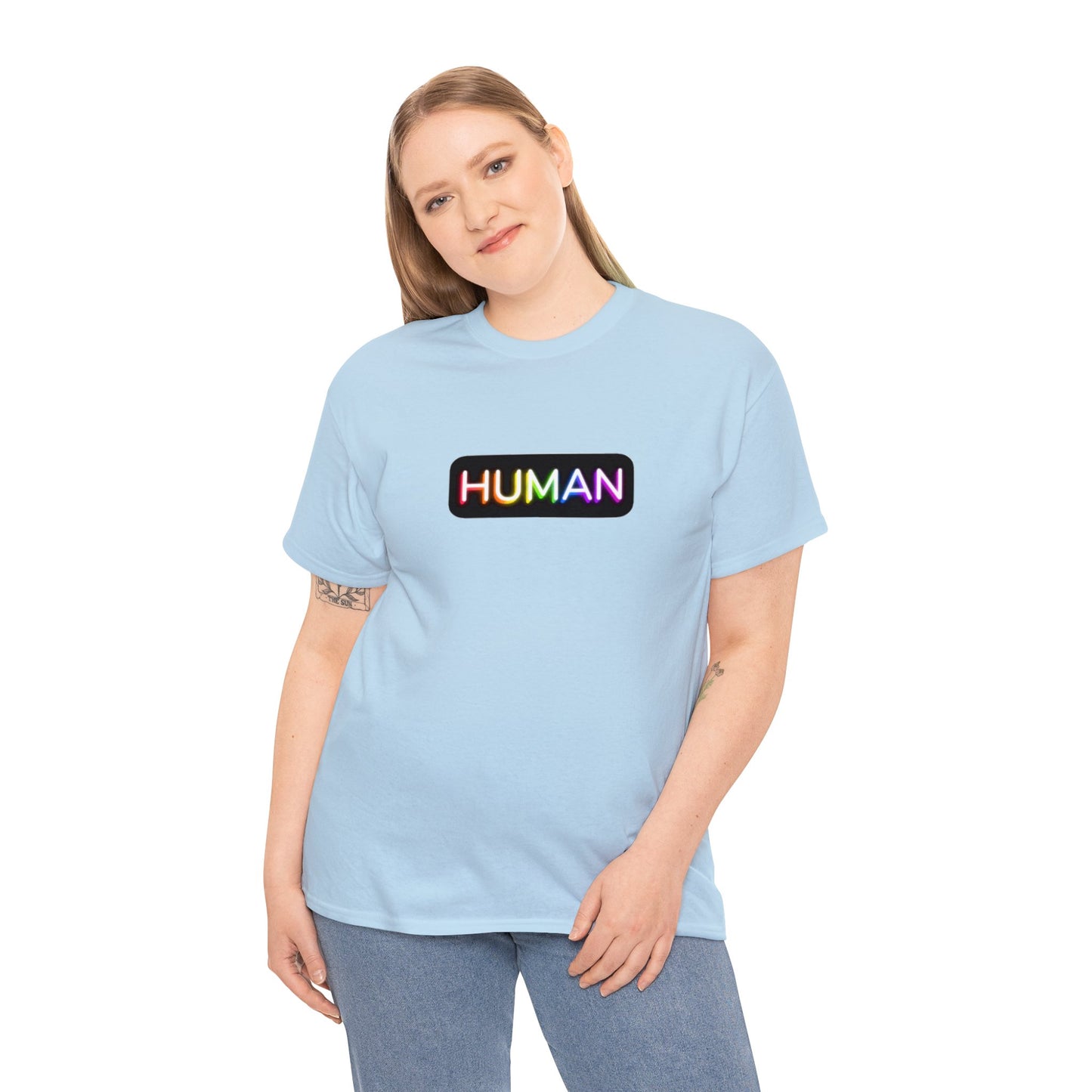 Unisex Heavy Cotton Tee Adult/Teen Activewear Comes In Many Colors