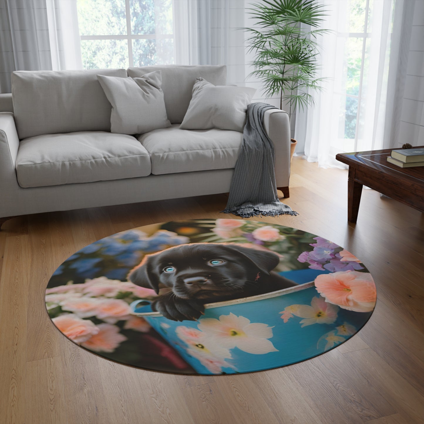 Round Rug Has Matching Products Sold Separate, If you want a Matching Products That Youd Like Me to Make in a Certain Print That's Not Listed Call or if you'd like to Choose Your Own Print No Charge No Problem