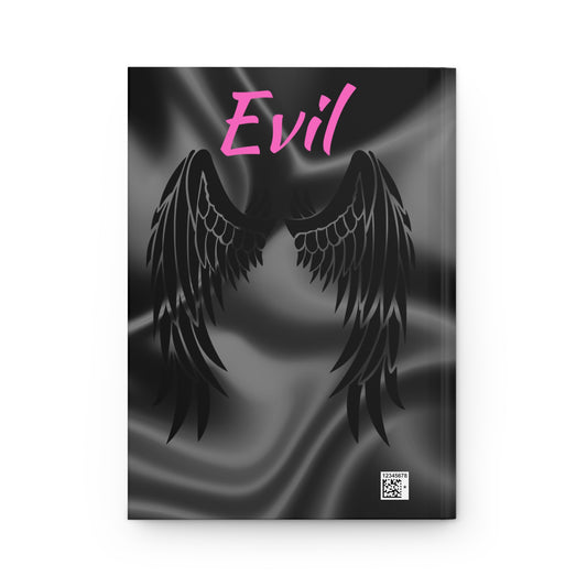 Hardcover Journal Matte Good And Evil Journal Adult Accessories Stationary