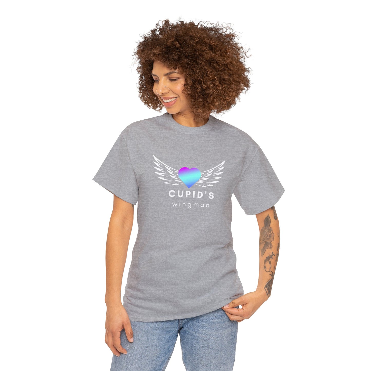 Unisex Heavy Cotton Tee Adult/Teen Activewear Comes In Various Colors