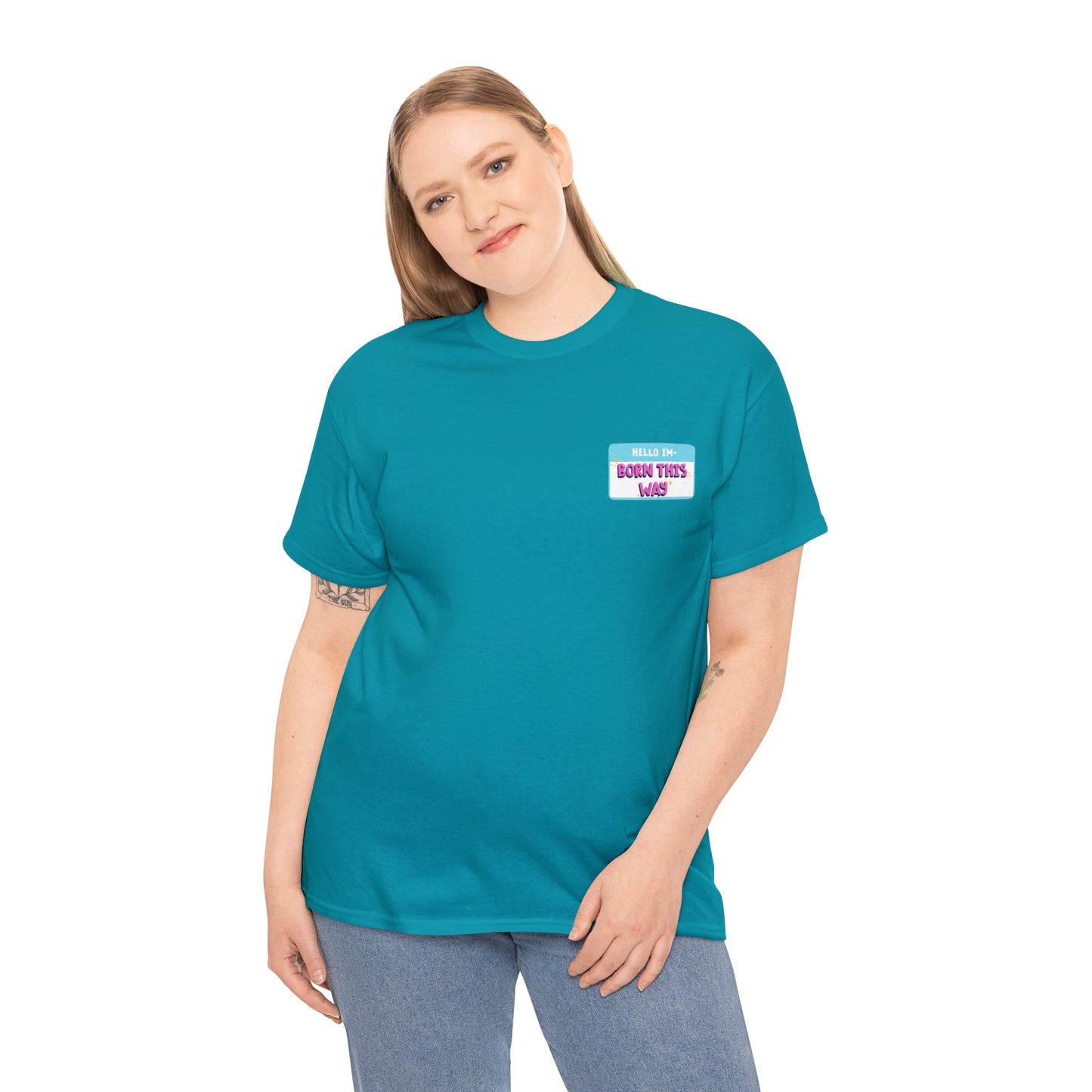 Unisex Heavy Cotton Tee Adult/Teen Activewear Comes In Various Colors