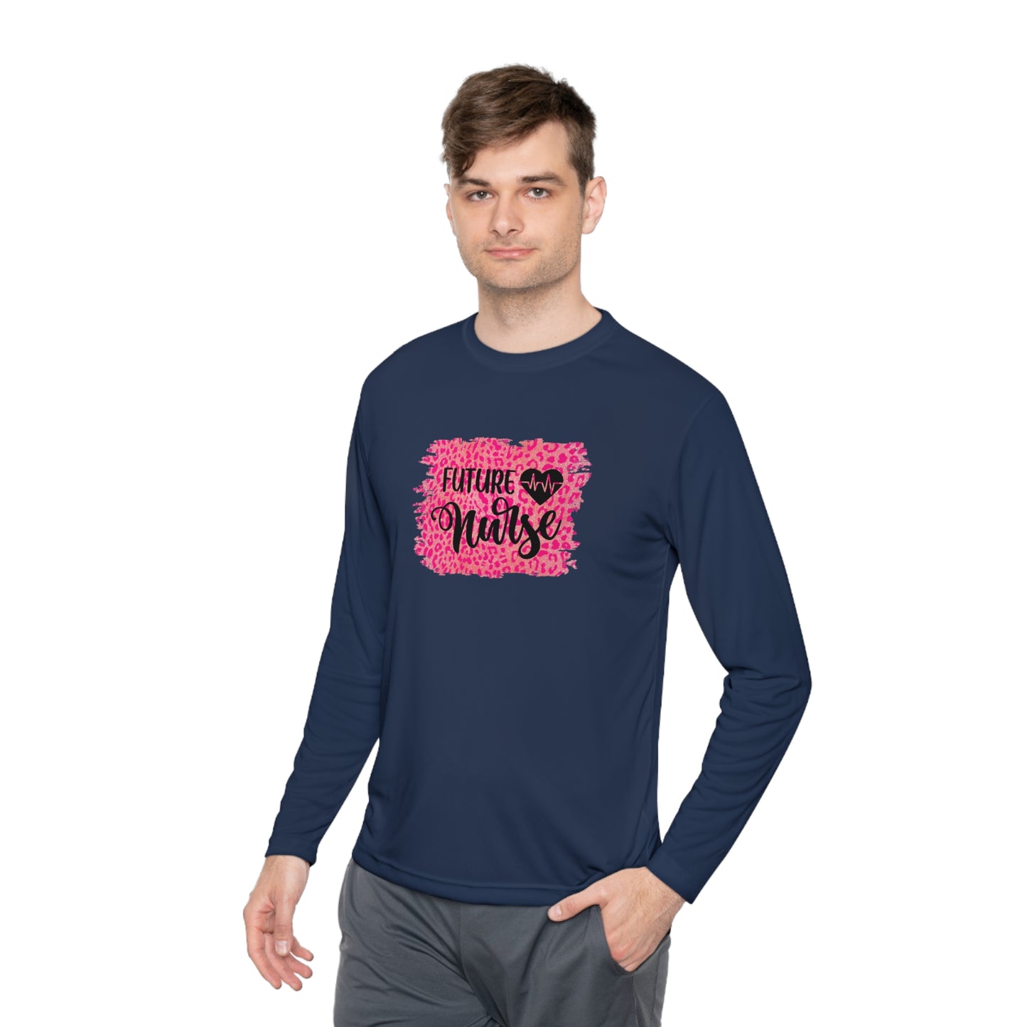 Unisex Lightweight Long Sleeve Tee Adult Activewear