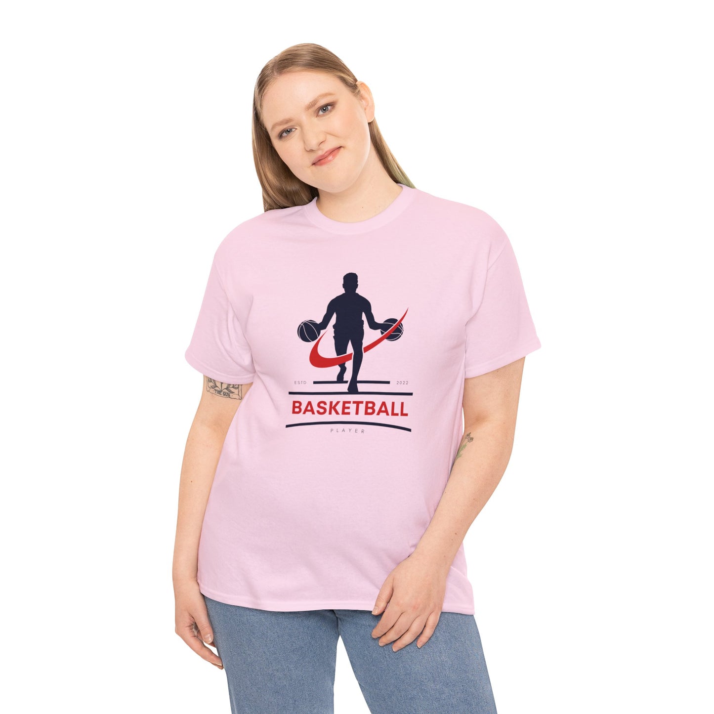 Unisex Heavy Cotton Tee Adult/Teen Activewear Shirt Comes In Many Colors