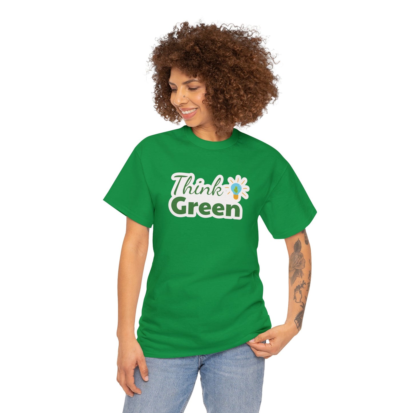 Unisex Heavy Cotton Tee Adult/Teen Activewear Shirt Comes In Many Colors