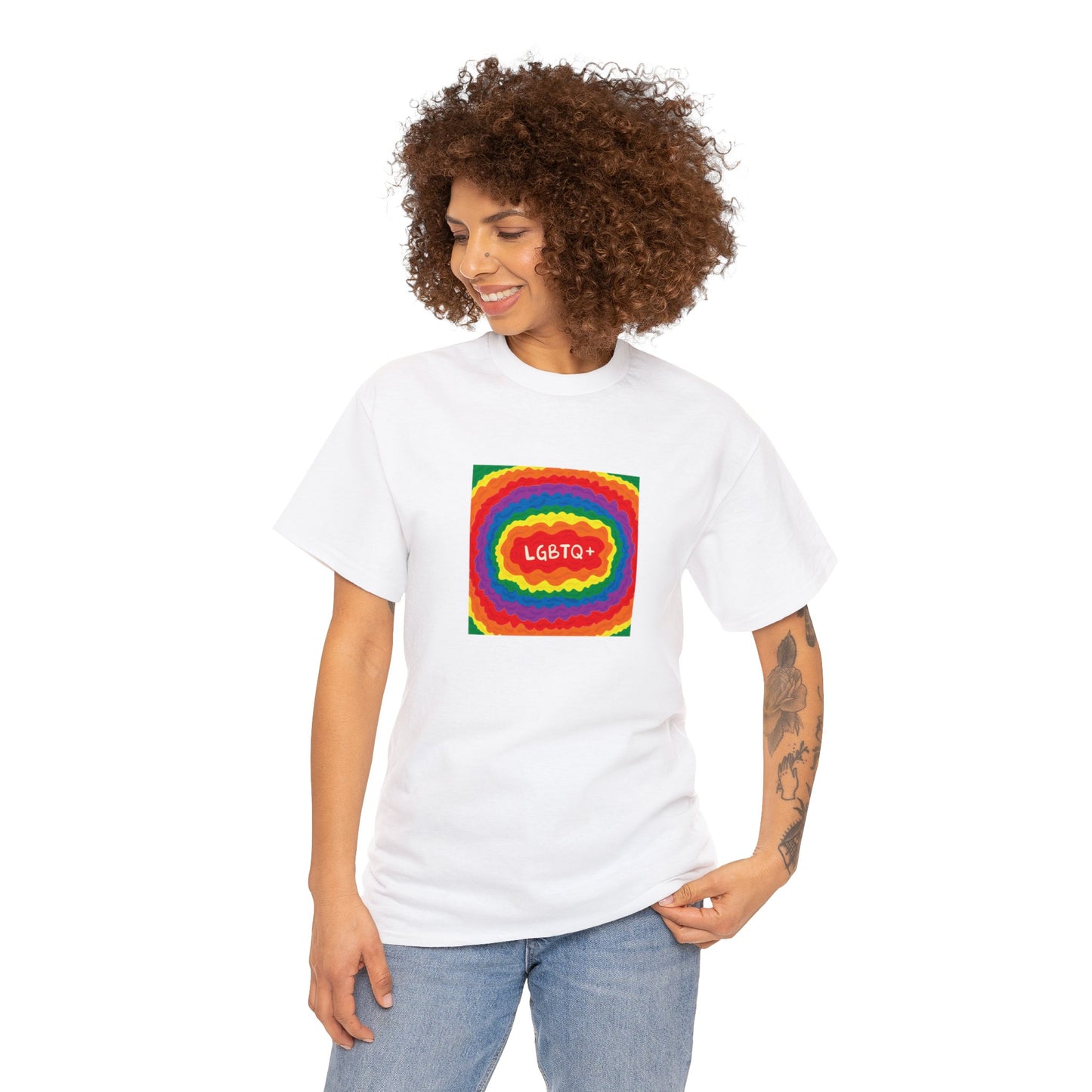 Unisex Heavy Cotton Tee Adult/Teen Activewear Comes In Many Colors