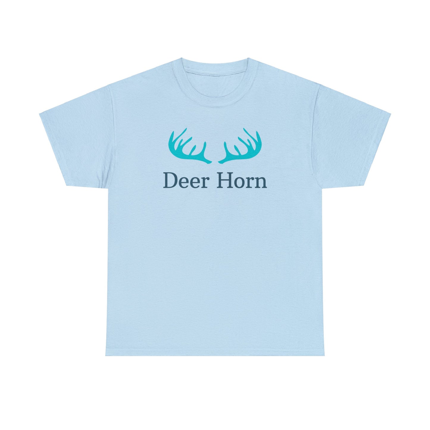 Unisex Heavy Cotton Tee Adult/Teen Activewear Deer Horn For The Avid Hunter Hunter Lover Shirt Comes In Many Colors