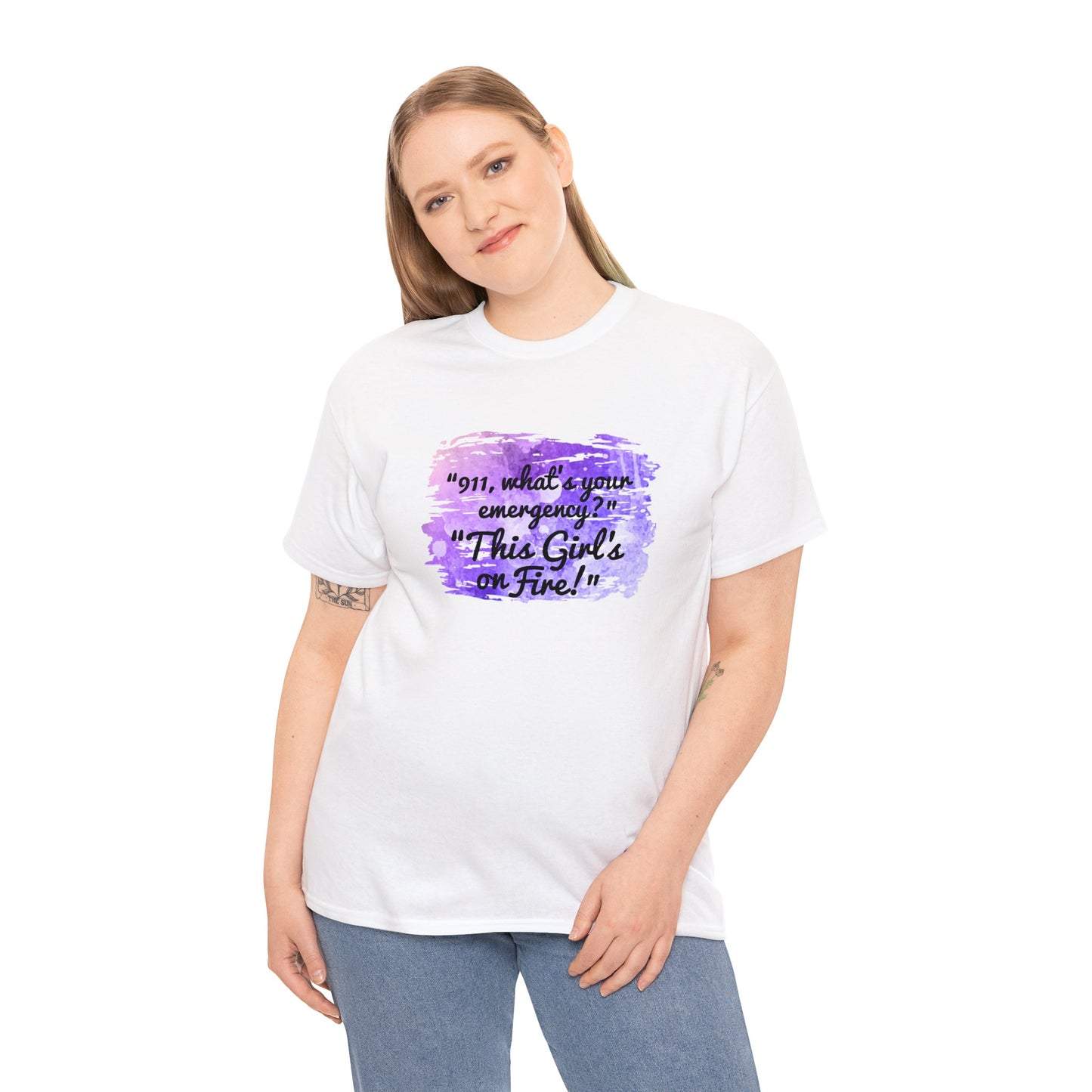 Unisex Heavy Cotton Tee Adult/Teen Activewear