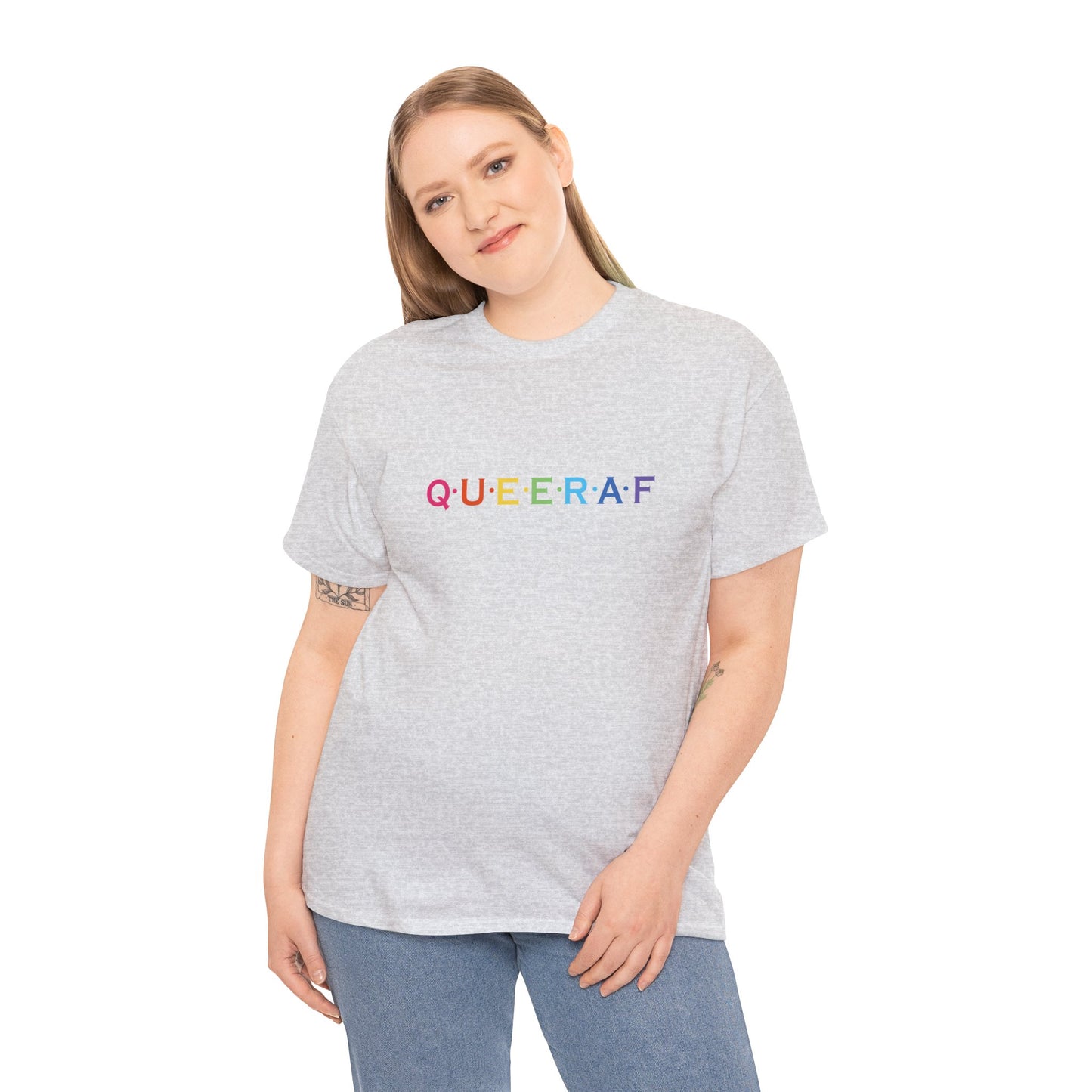 Unisex Heavy Cotton Tee Adult/Teen Activewear Comes In Two Colors