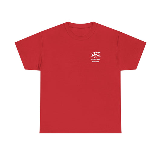 Custom Handyman Service Tee, Work Shirt, Gift for Handyman, Unisex Cotton Tee, Casual Workwear, Personalized Service Shirt